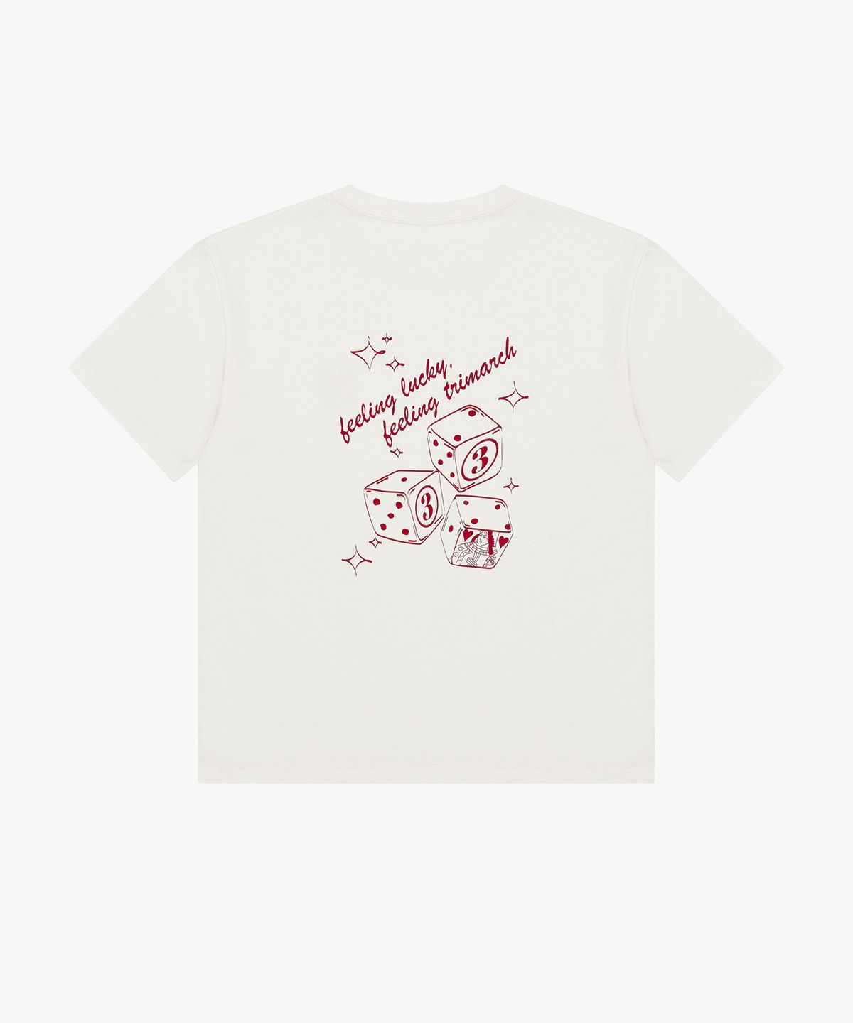 트리마치(TRIMARCH) Tri / Lady Luck T-shirt / Ivory