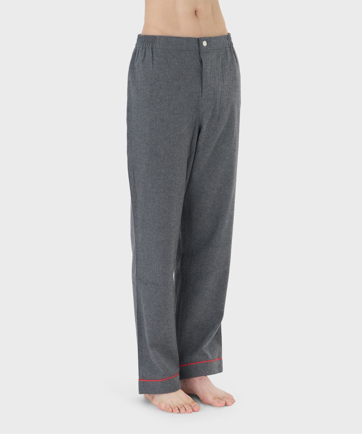 슬리피 존스(SLEEPY JONES) (M) 헨리 파자마 세트 차콜 그레이 플란넬 HENRY PAJAMA SET CHARCOAL GREY FLANNEL