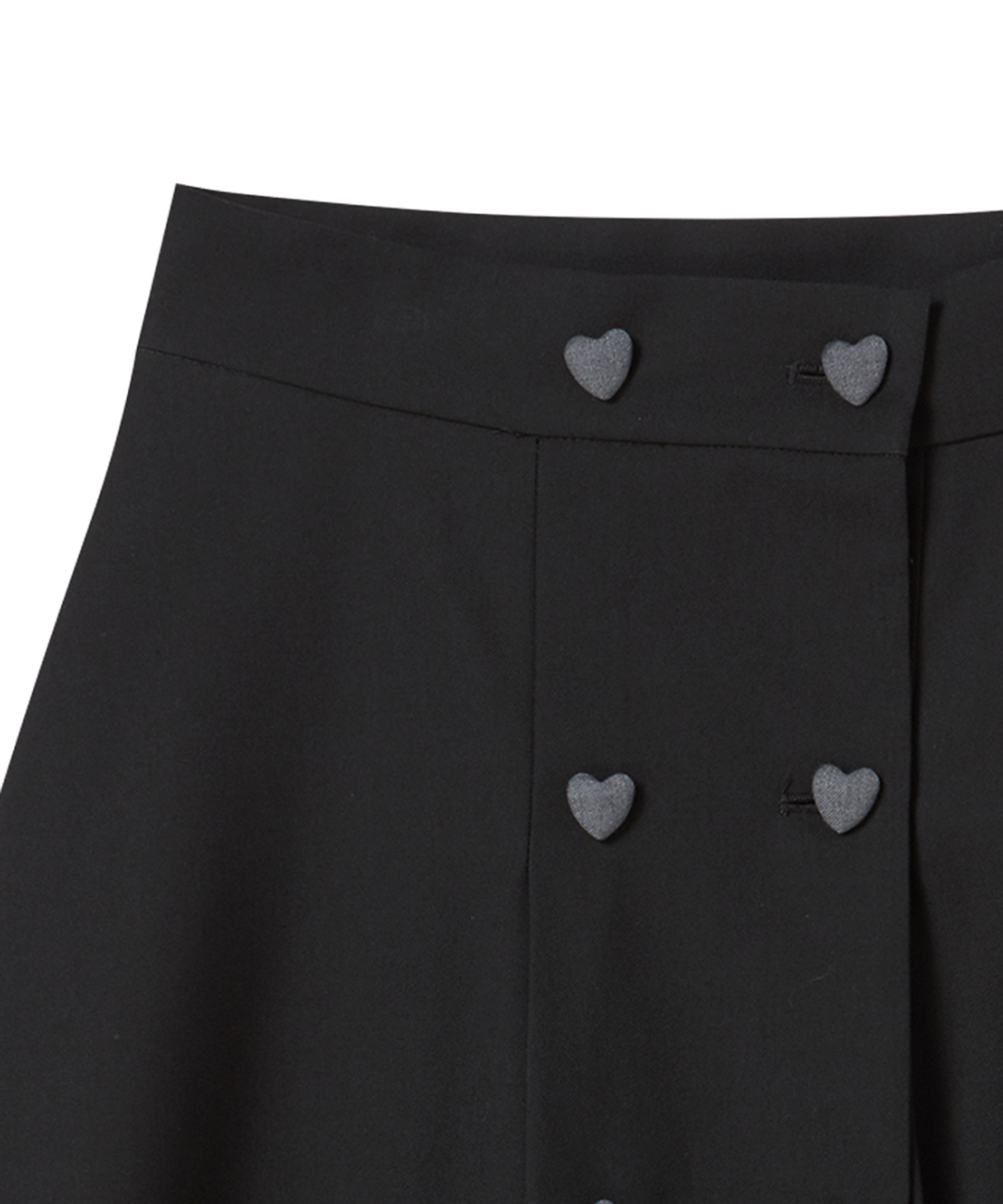 로긴 앤 로지(ROGIN N ROSIE) [Set] Heart Button Point Set-up Black