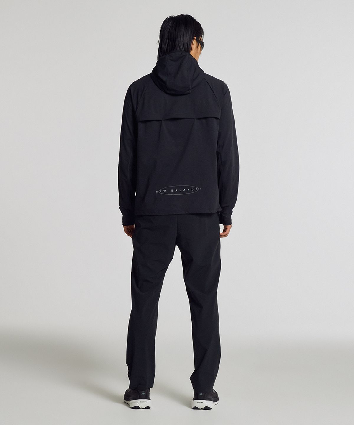 뉴발란스(NEW BALANCE) NBNDG15213 / UNI RC FRESH 후드형 베이스레이어 (BLACK)