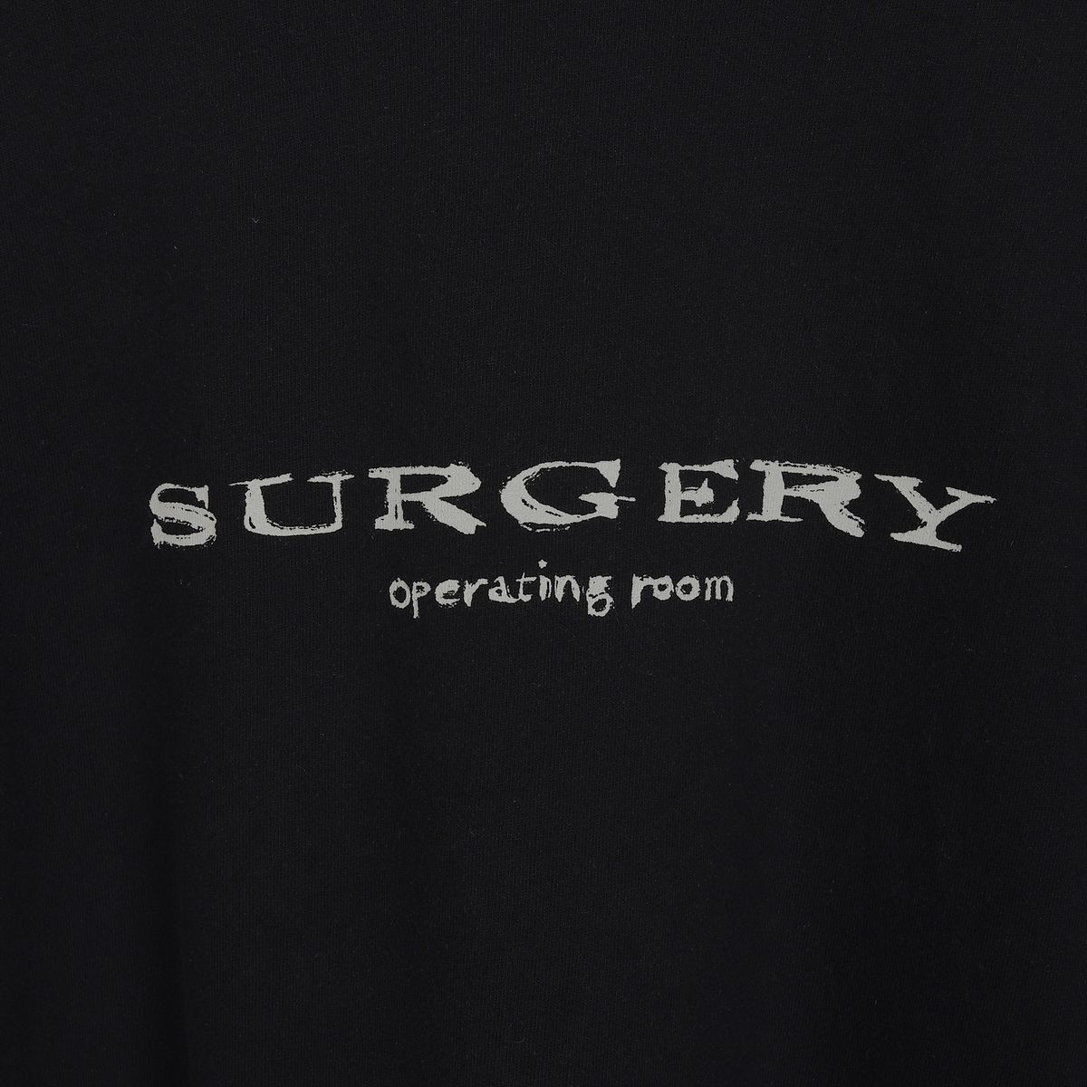 써저리(SURGERY) 쓰리-헤드 케르베로스 티셔츠 블랙