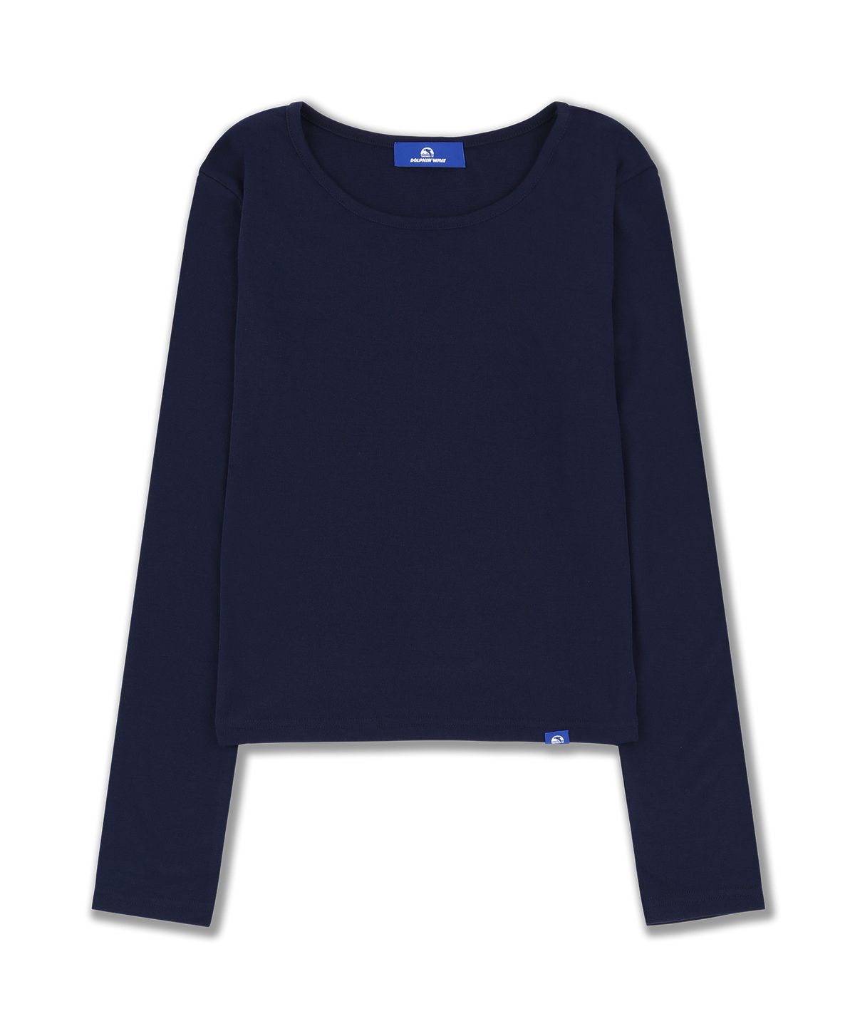 돌핀웨이브어패럴(DOLPHIN WAVE APPAREL) 돌핀 슬림 크루넥 긴팔티셔츠 4COLOR