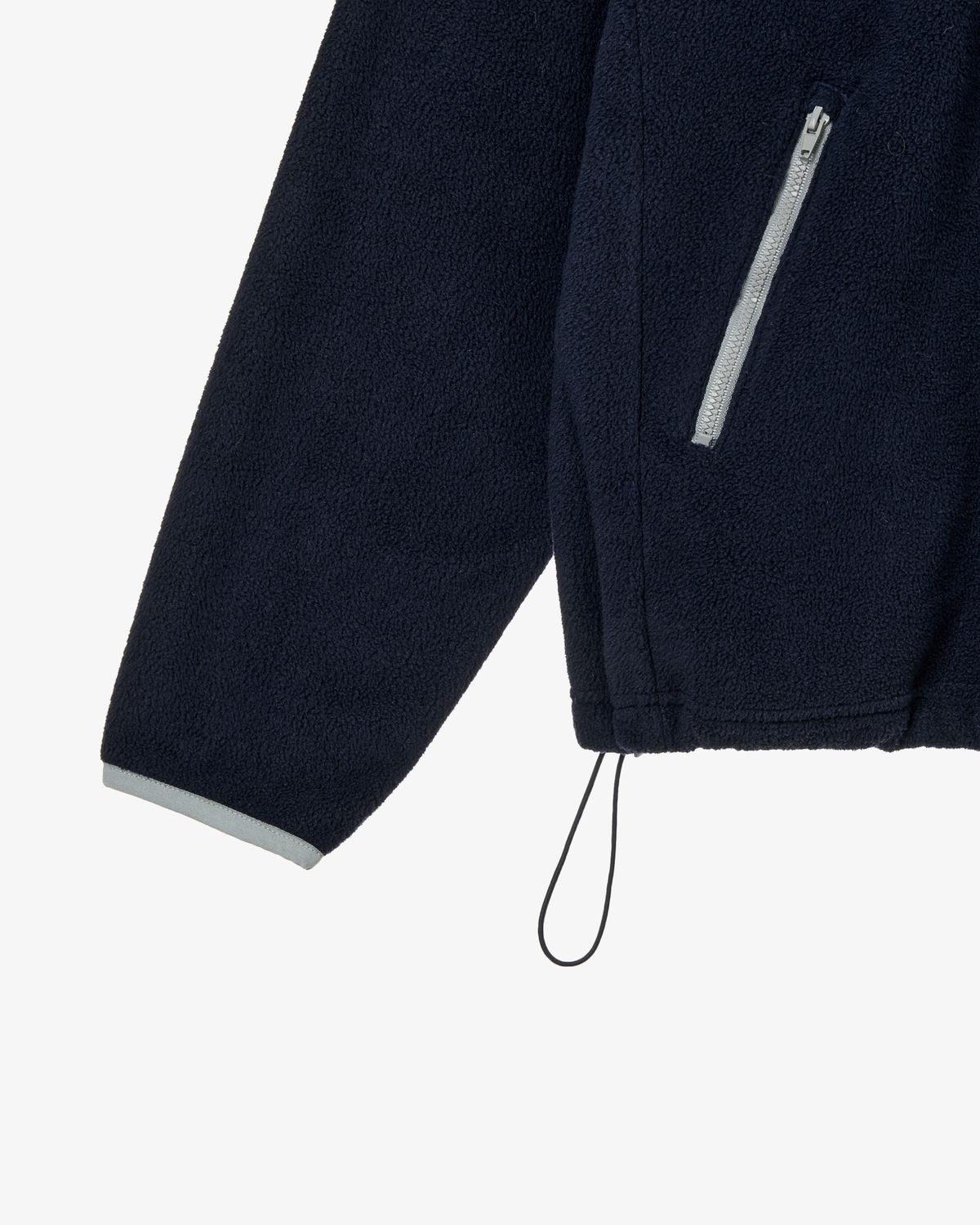 에이이에이이(AEAE) SYMBOL FLEECE ANORAK [NAVY]