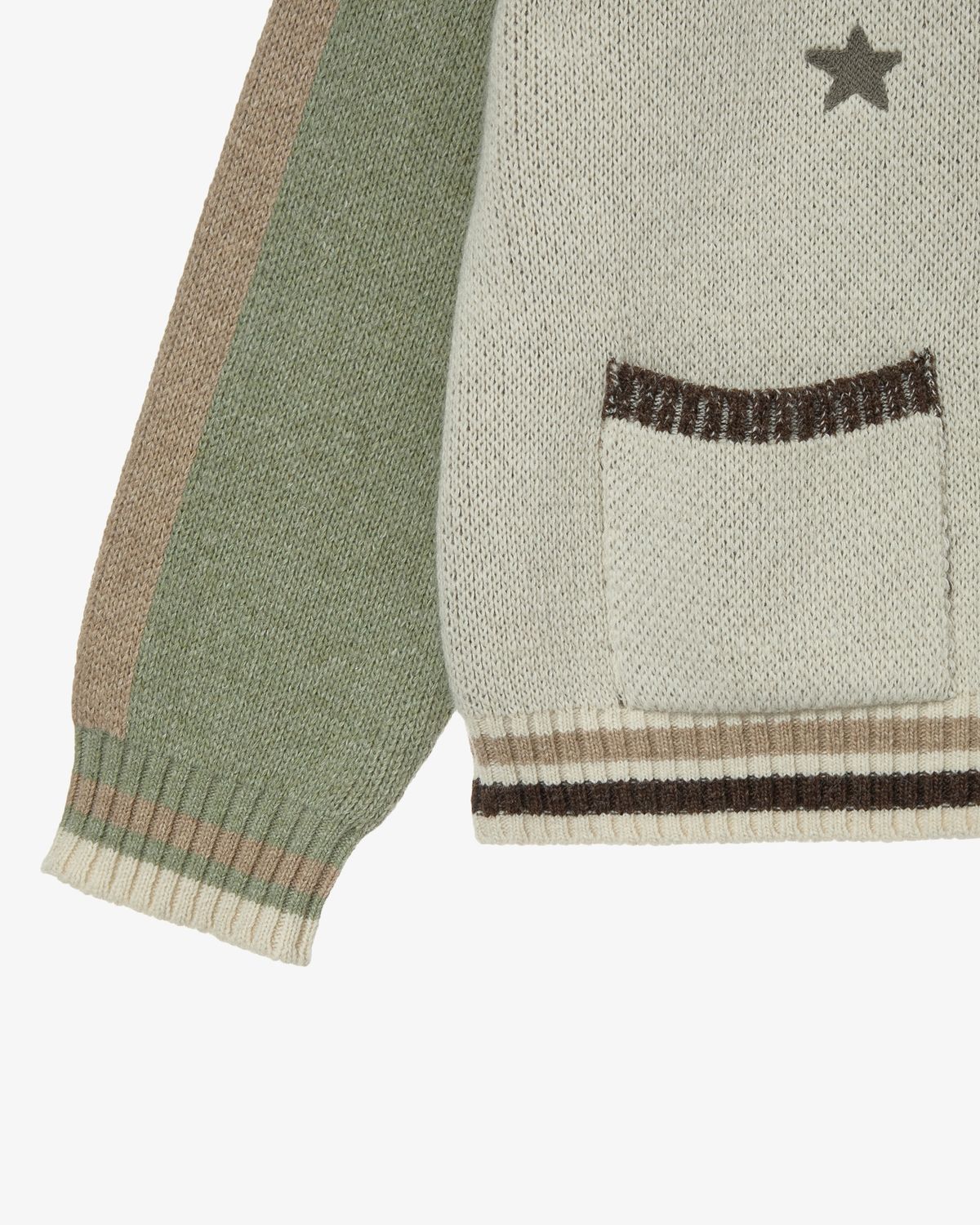 에이이에이이(AEAE) STAR JACQUARD COWICHAN [KHAKI]