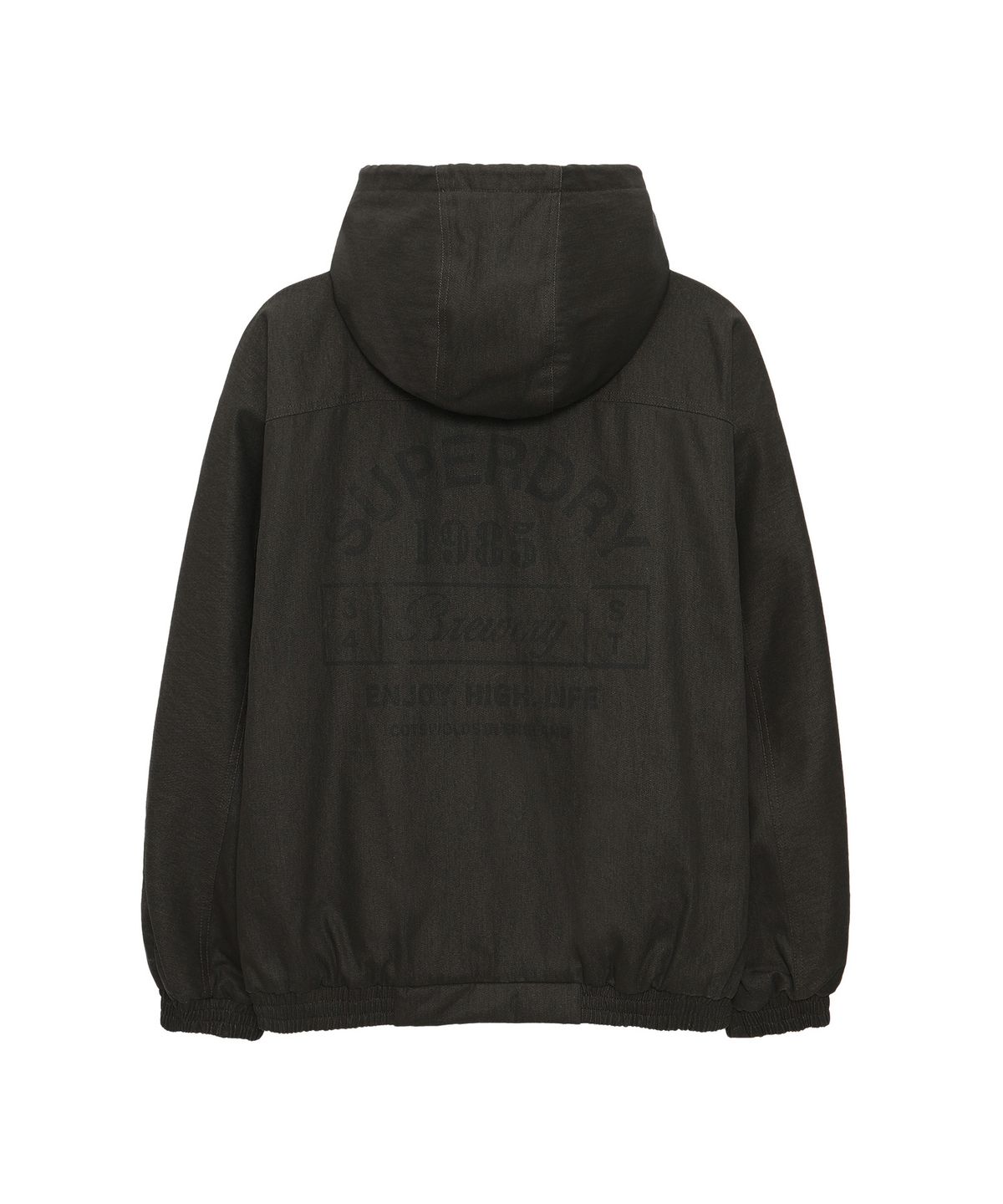 슈퍼드라이(SUPERDRY) 빈티지 후드 자켓 블랙 SDMJPFP23BLK