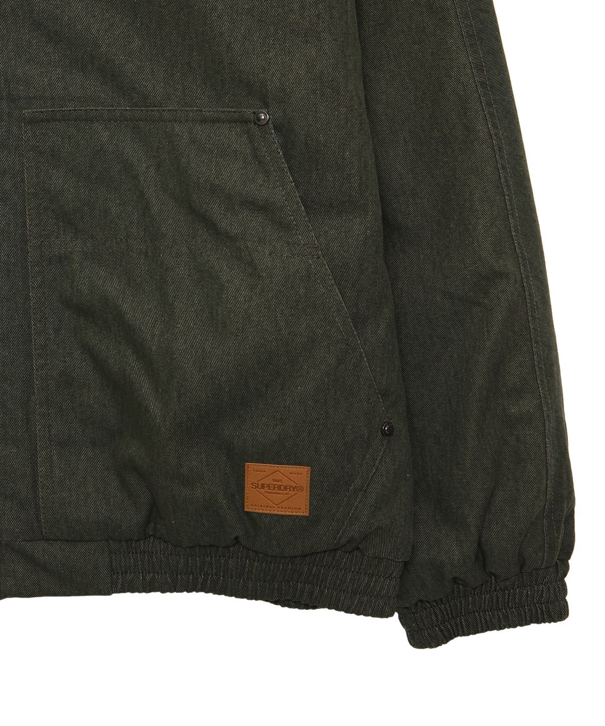 슈퍼드라이(SUPERDRY) 빈티지 후드 자켓 카키