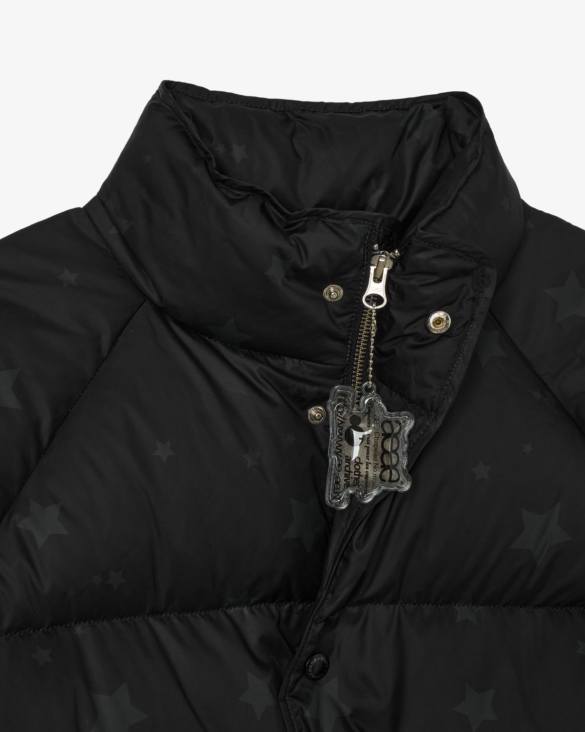 에이이에이이(AEAE) STAR PUFFER DOWN JACKET [BLACK]