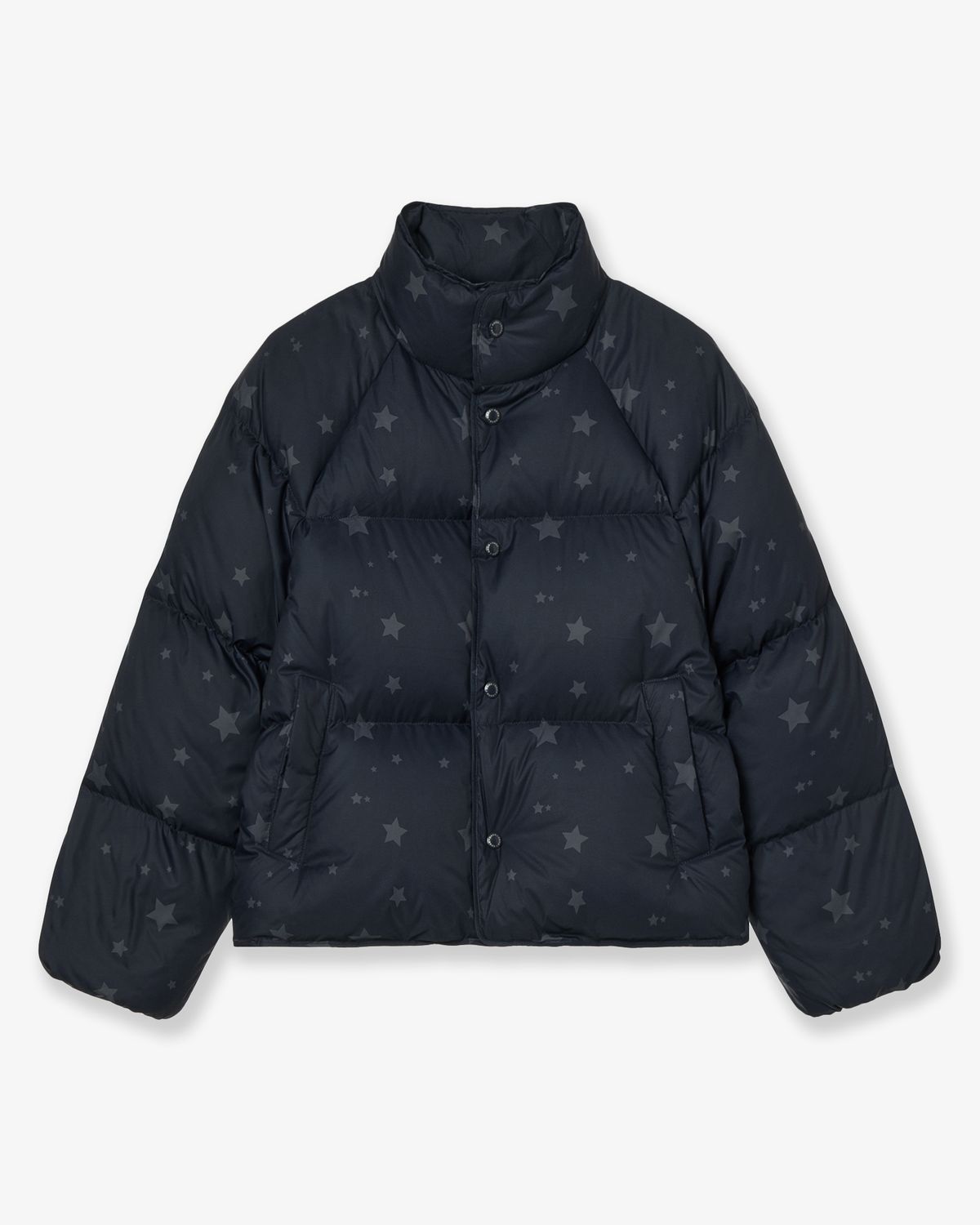 에이이에이이(AEAE) STAR PUFFER DOWN JACKET [NAVY]