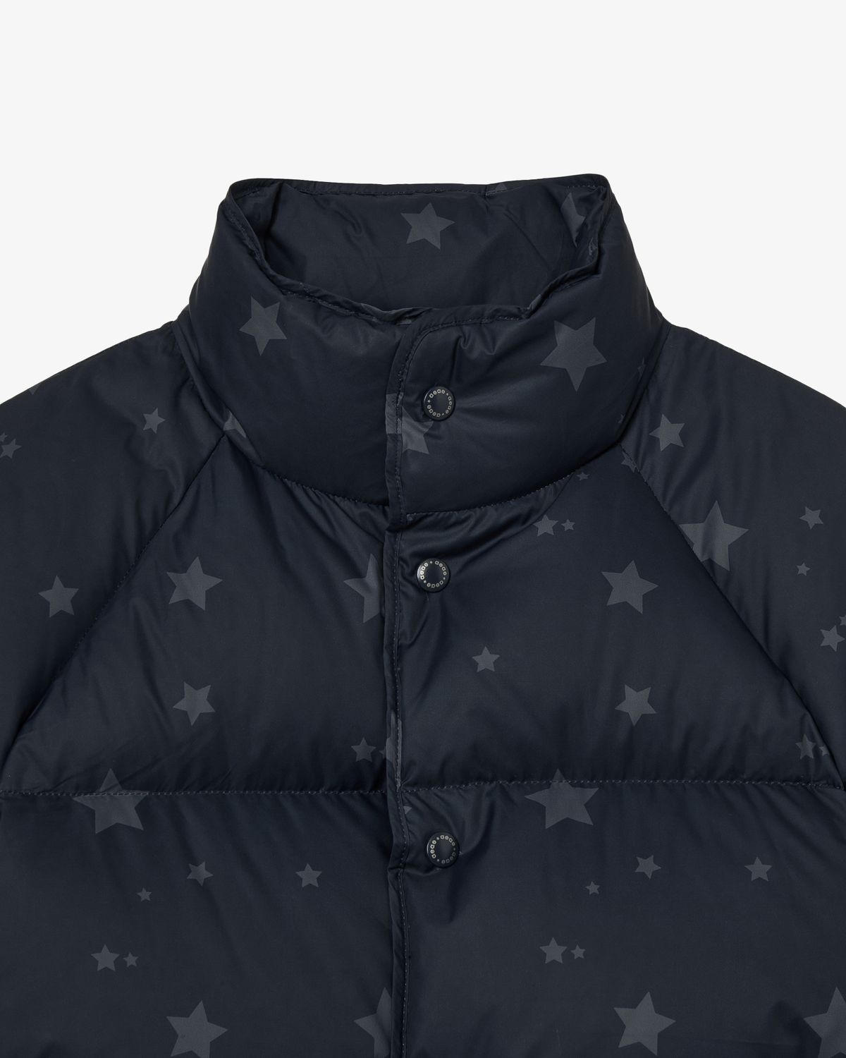 에이이에이이(AEAE) STAR PUFFER DOWN JACKET [NAVY]