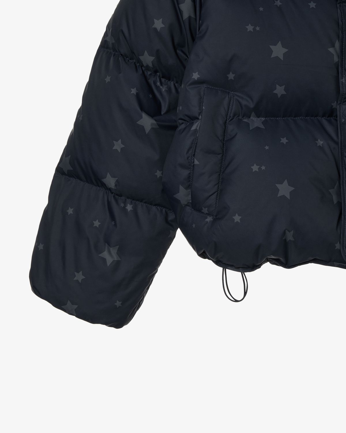 에이이에이이(AEAE) STAR PUFFER DOWN JACKET [NAVY]