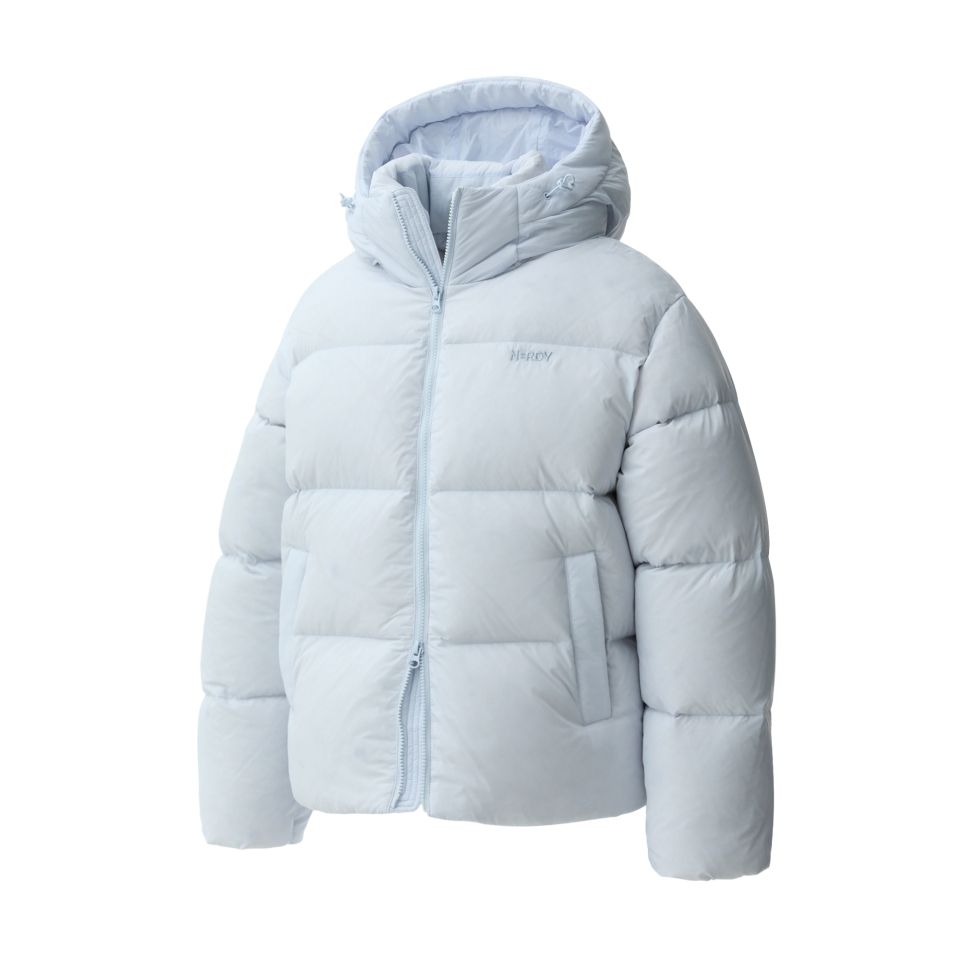 MUSINSA | NDY Essential Hoodie Down Jacket Sky Blue