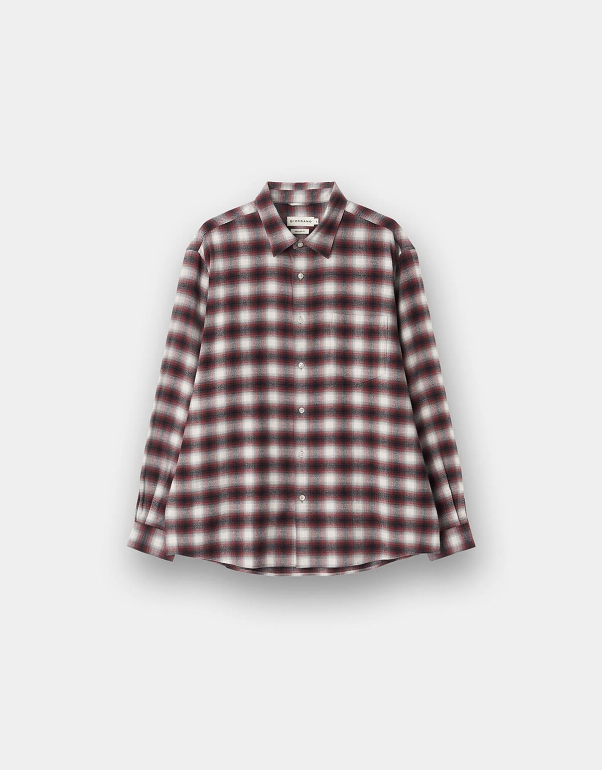 지오다노(GIORDANO) 체크 플란넬 셔츠 045910 [17color]
