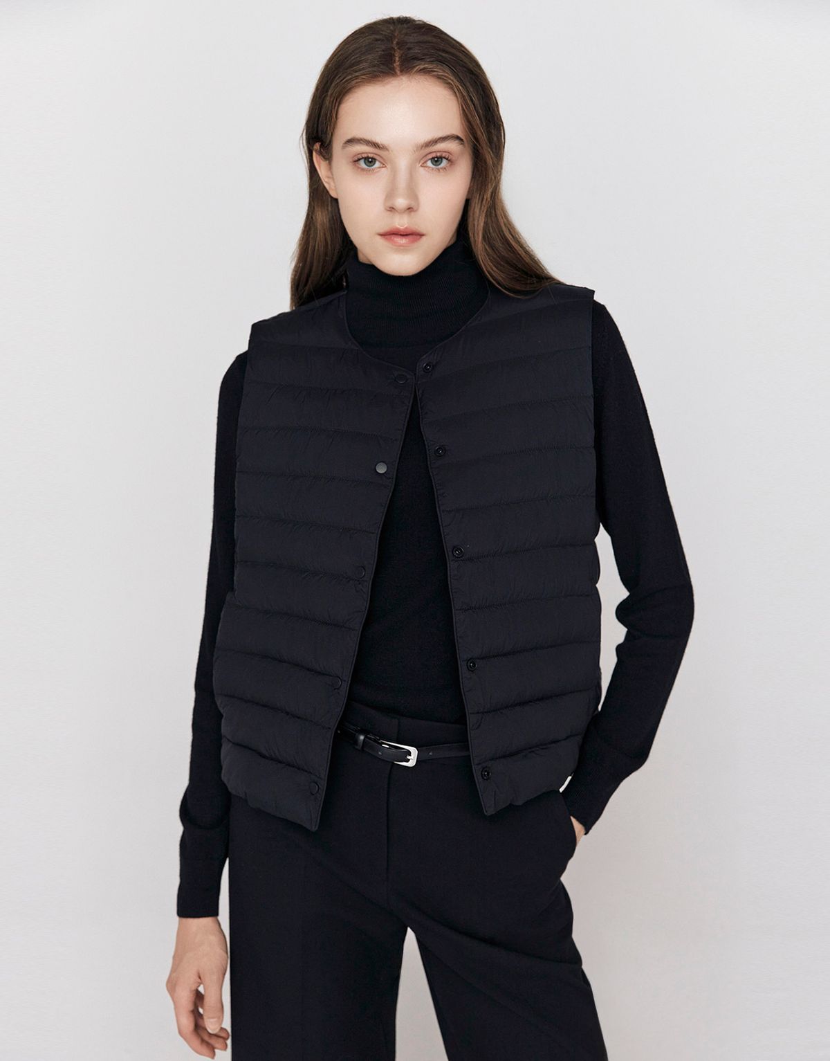 지오다노(GIORDANO) [LIGHT PUFF] 2-way 경량 베스트 375912 [4color]