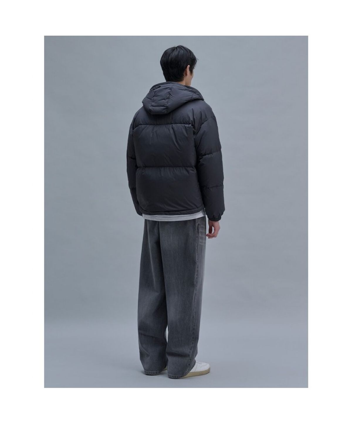 시프트지(SHIFT.G) Essential Hood Down Parka  Ash