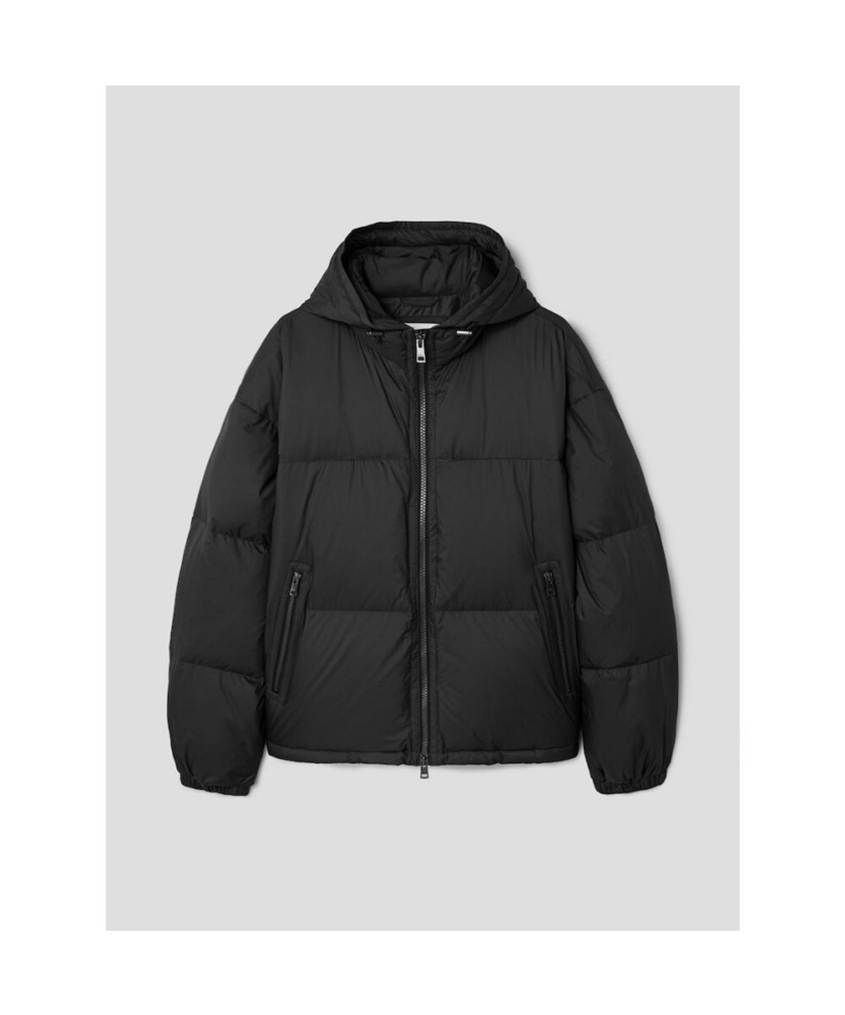 시프트지(SHIFT.G) Essential Hood Down Parka  Ash