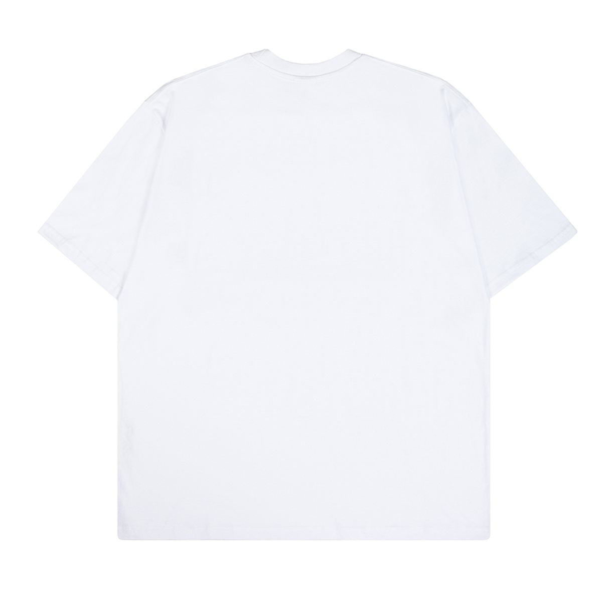더트웰브라운드(THE 12TH ROUND) WHITE Oversized T-Shirt THE 12TH ROUND big Logo