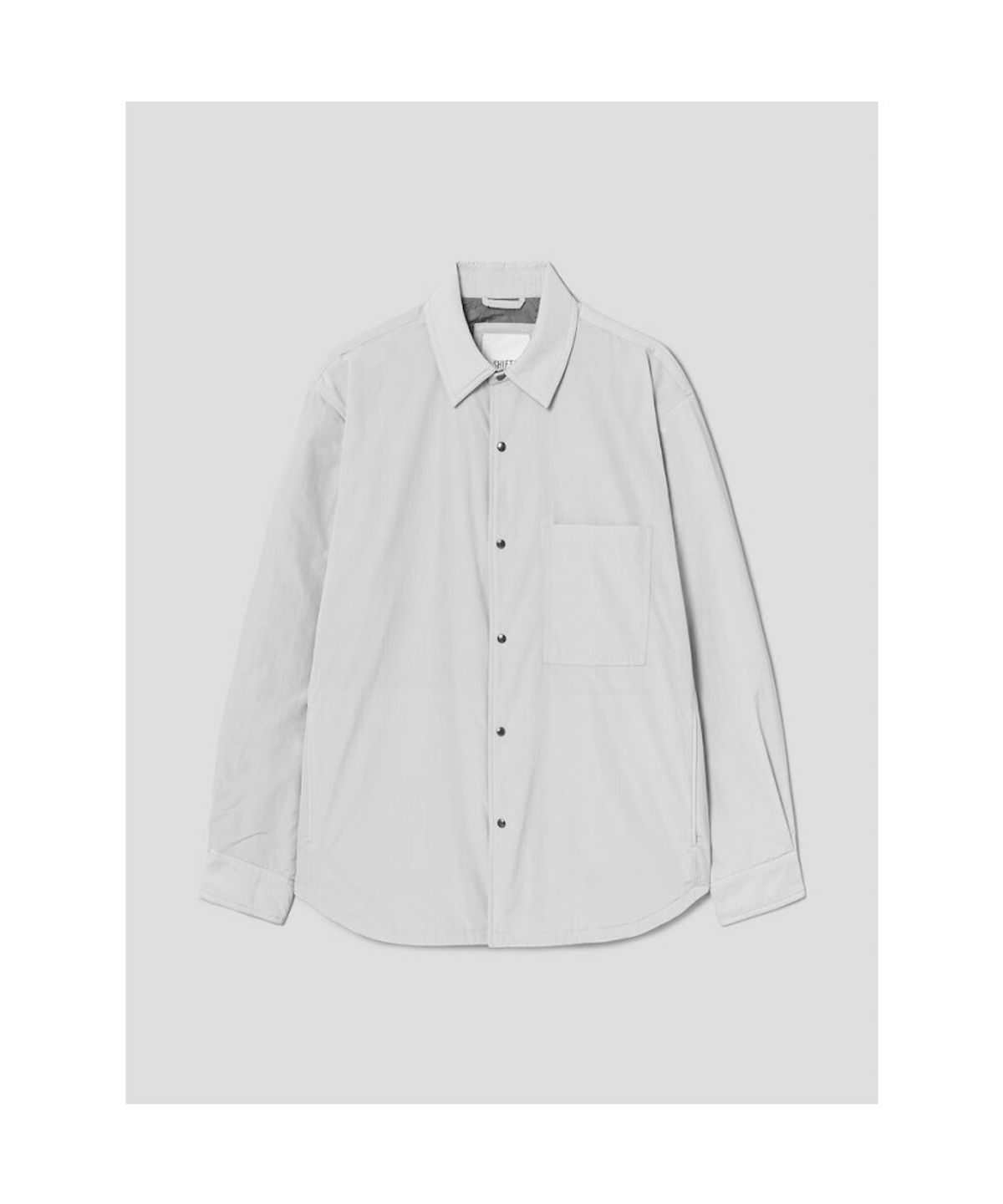 시프트지(SHIFT.G) Padded Utility Work Shirts  Light Grey
