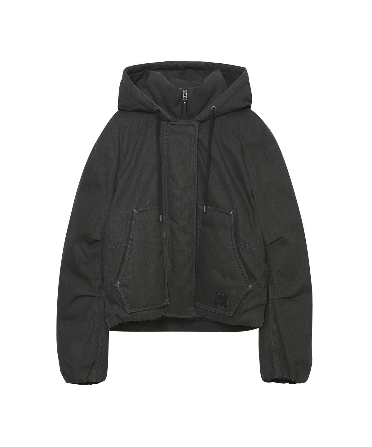 슈퍼드라이(SUPERDRY) W 빈티지 후드 자켓 블랙