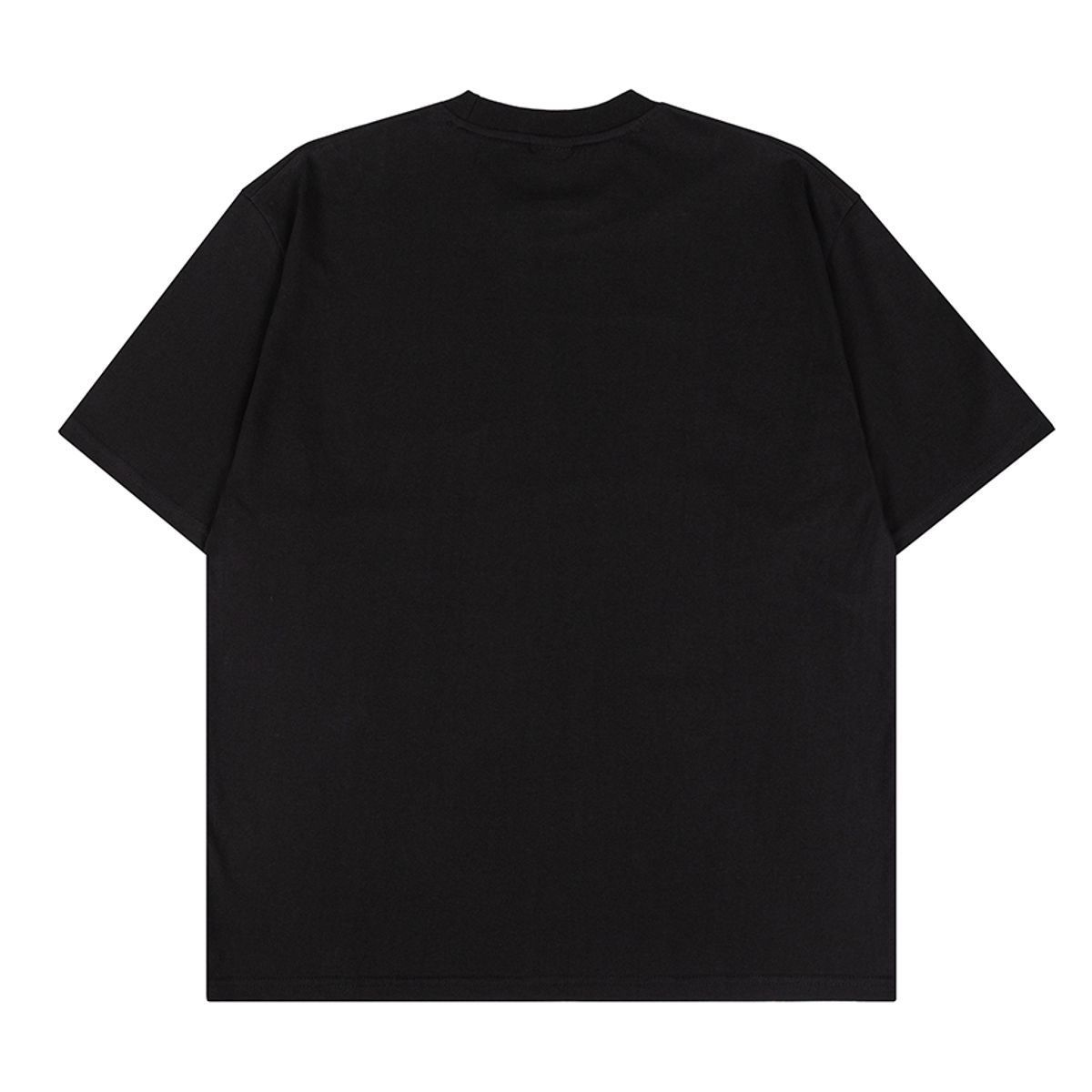 더트웰브라운드(THE 12TH ROUND) BLACK Oversized T-Shirt THE 12TH ROUND big Logo
