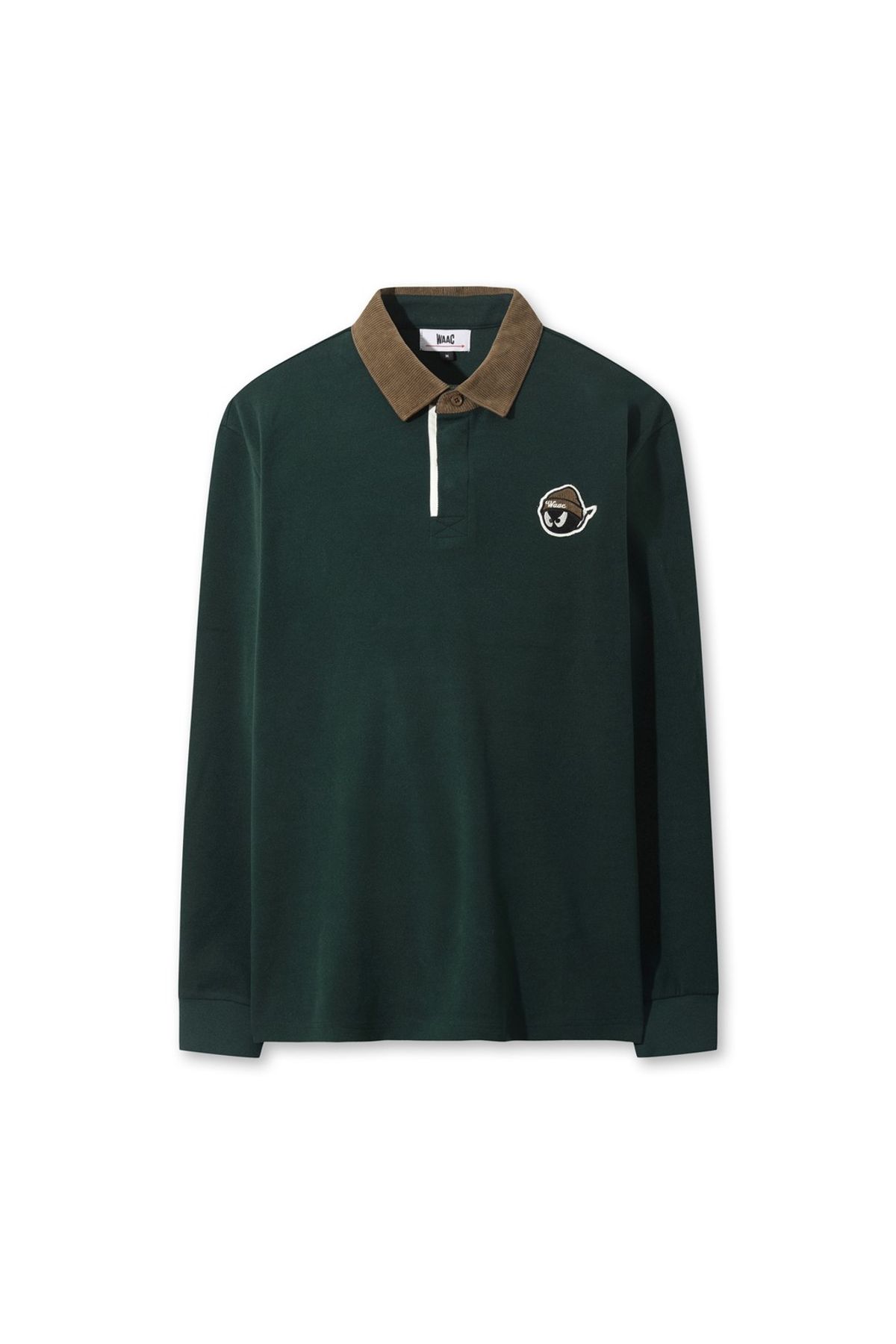 왁(WAAC) Men WAACKY Corduroy Collar Polo WMTBW25705GRD