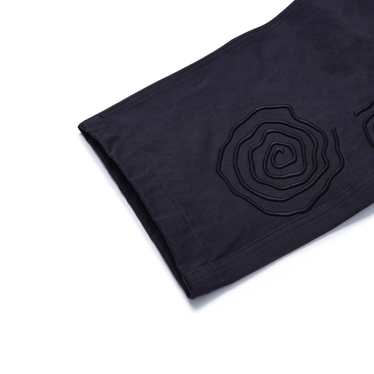 가먼츠팹(GARMENTS FAB) Spiral Rubber EMB Pants (BLACK)