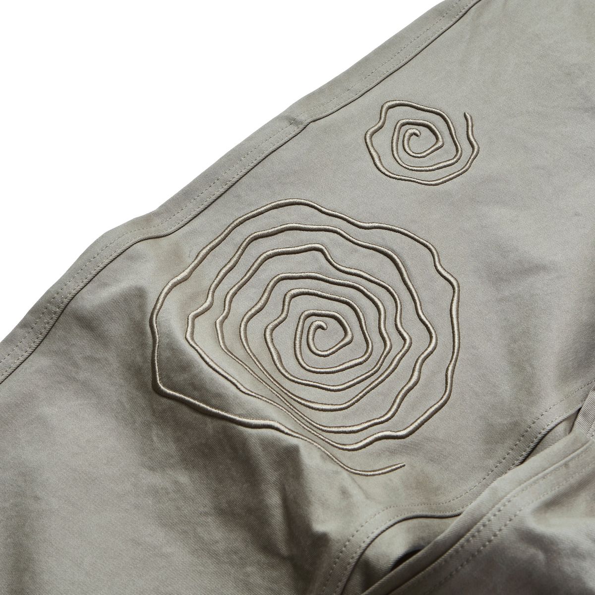 가먼츠팹(GARMENTS FAB) Spiral Rubber EMB Pants (BEIGE)