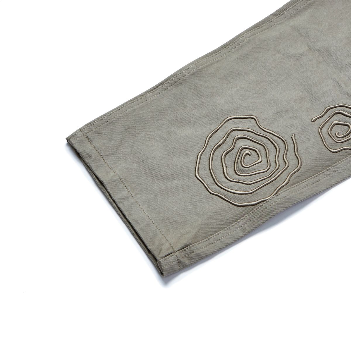 가먼츠팹(GARMENTS FAB) Spiral Rubber EMB Pants (BEIGE)