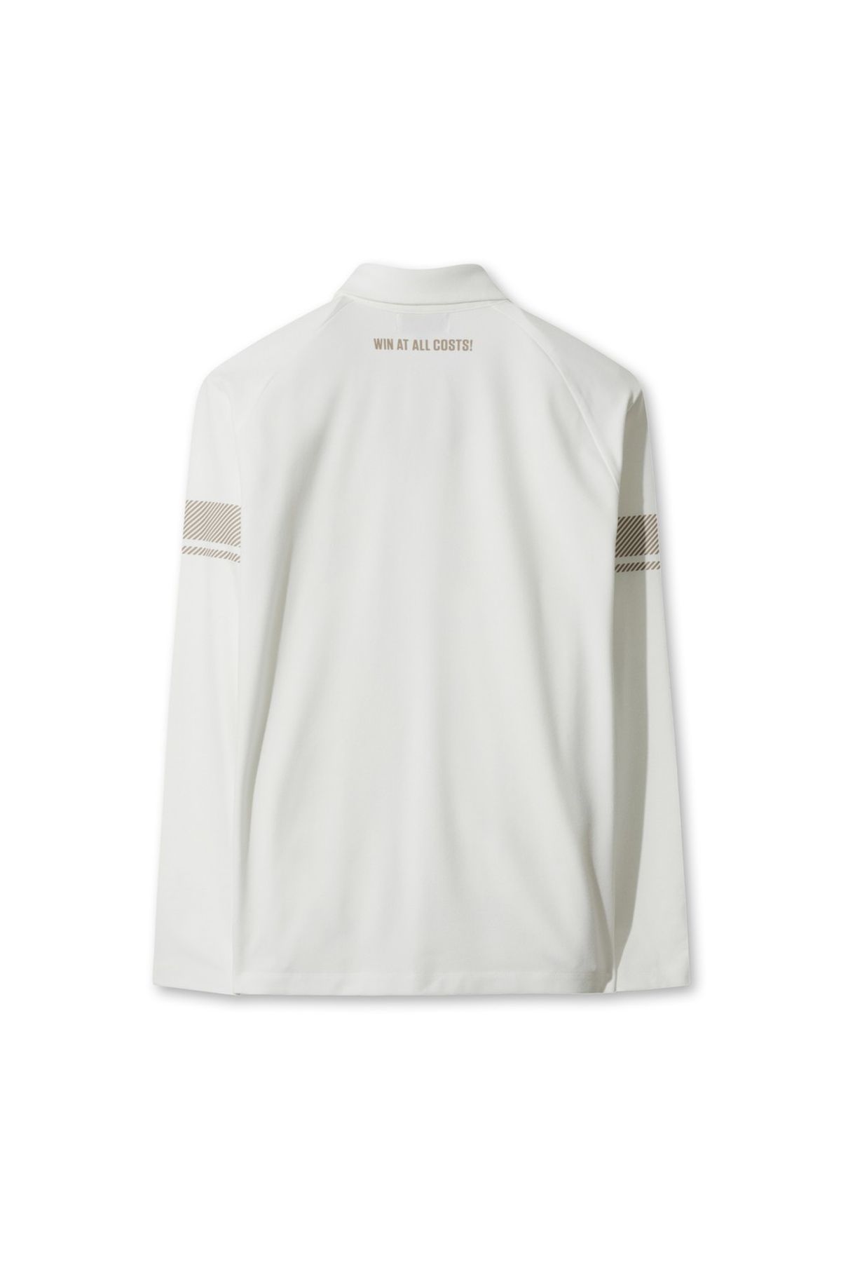 왁(WAAC) Men WAAC Stripe Point Fleece Polo WMTBW25702IVX