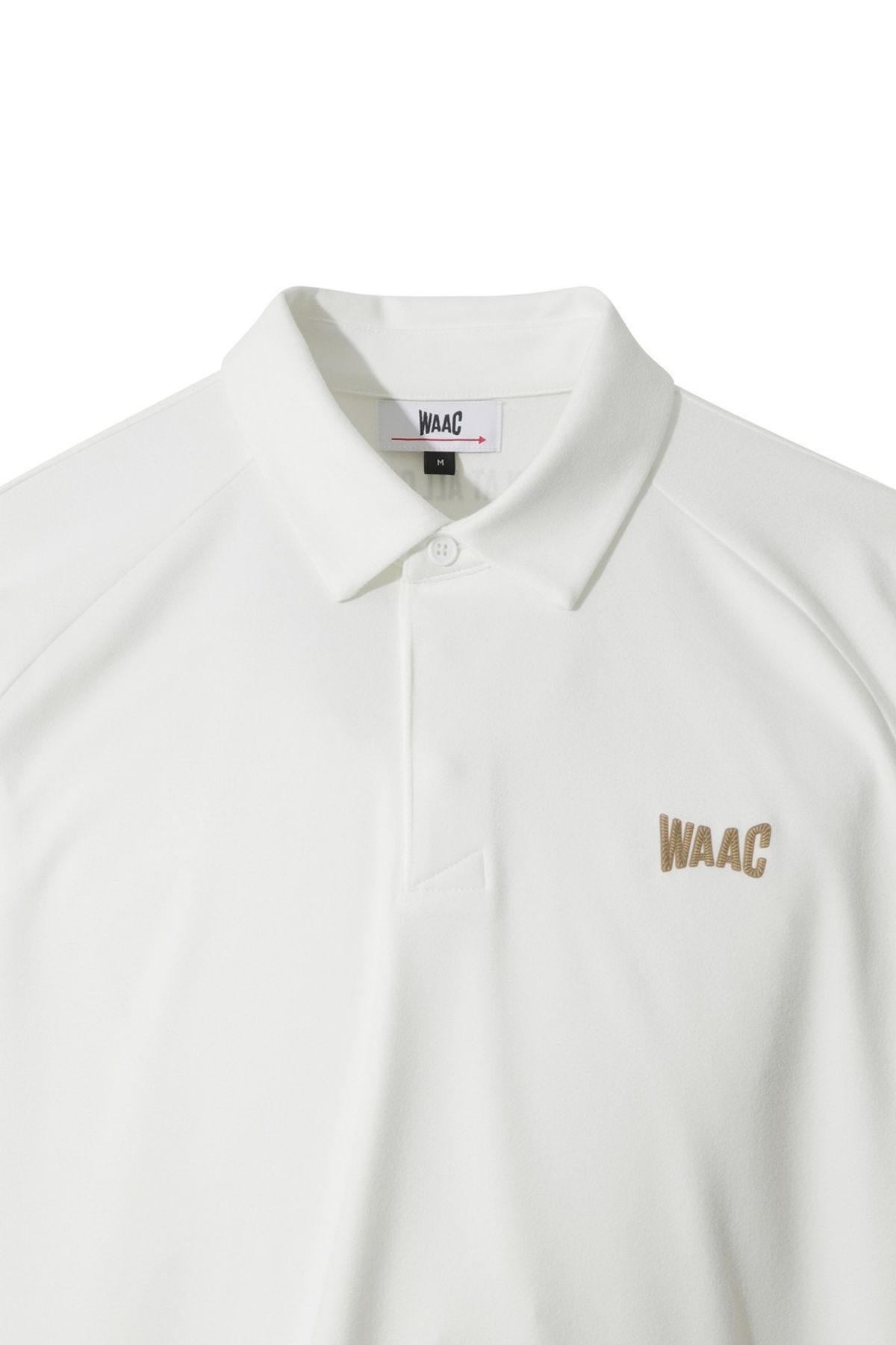 왁(WAAC) Men WAAC Stripe Point Fleece Polo WMTBW25702IVX