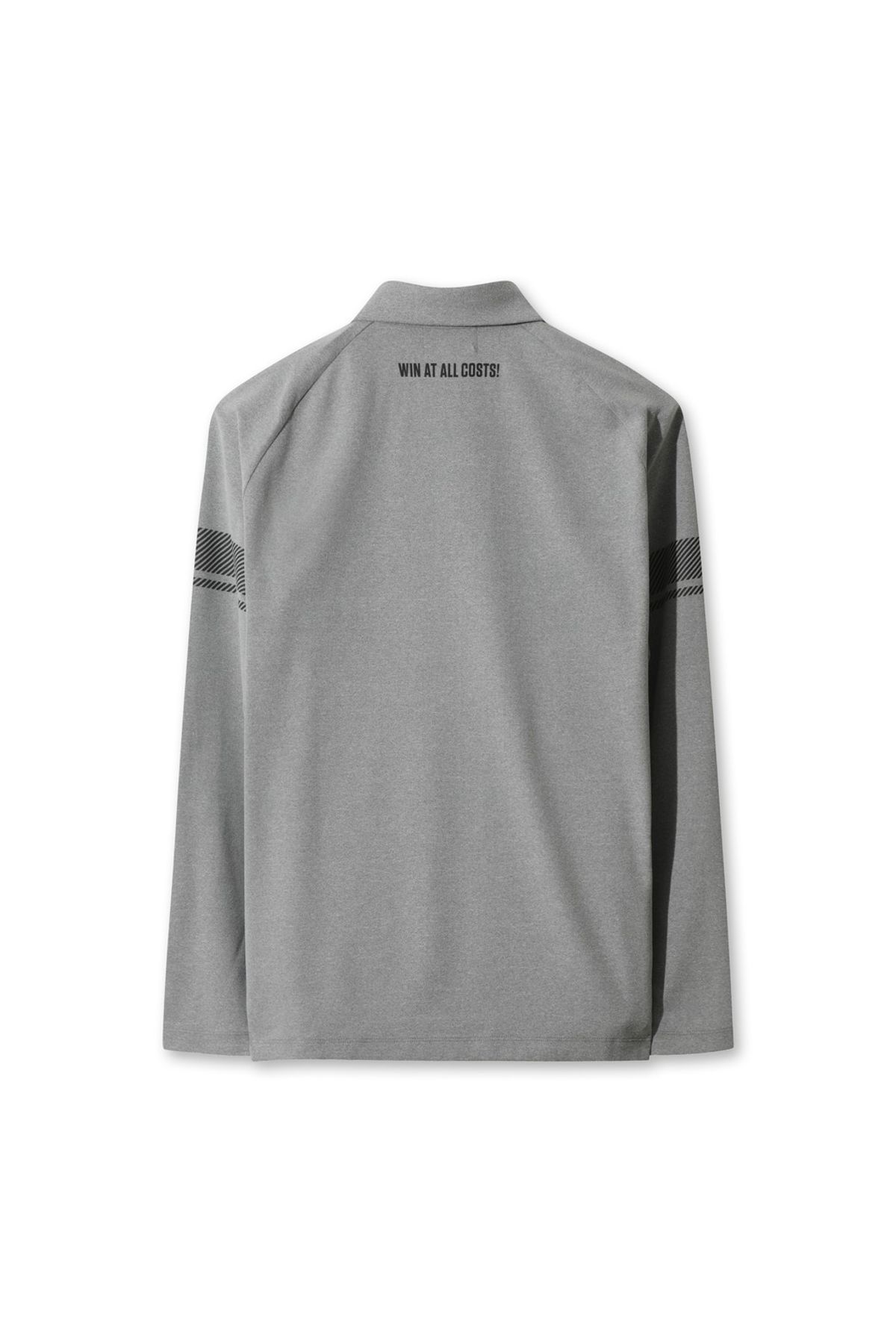 왁(WAAC) Men WAAC Stripe Point Fleece Polo WMTBW25702GYM