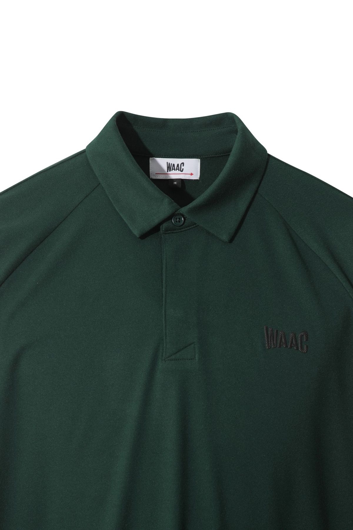 왁(WAAC) Men WAAC Stripe Point Fleece Polo WMTBW25702GRD