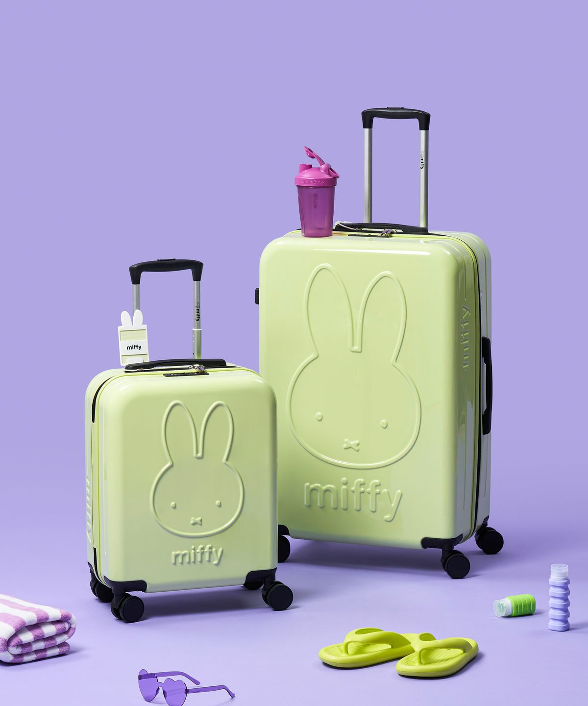 미피(MIFFY) 하티 기내용 수하물용 캐릭터 캐리어 51cm 74.5cm