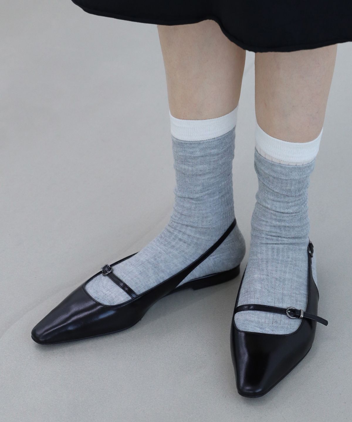 몰핀(MOLPIN) Boo flat_25530_black