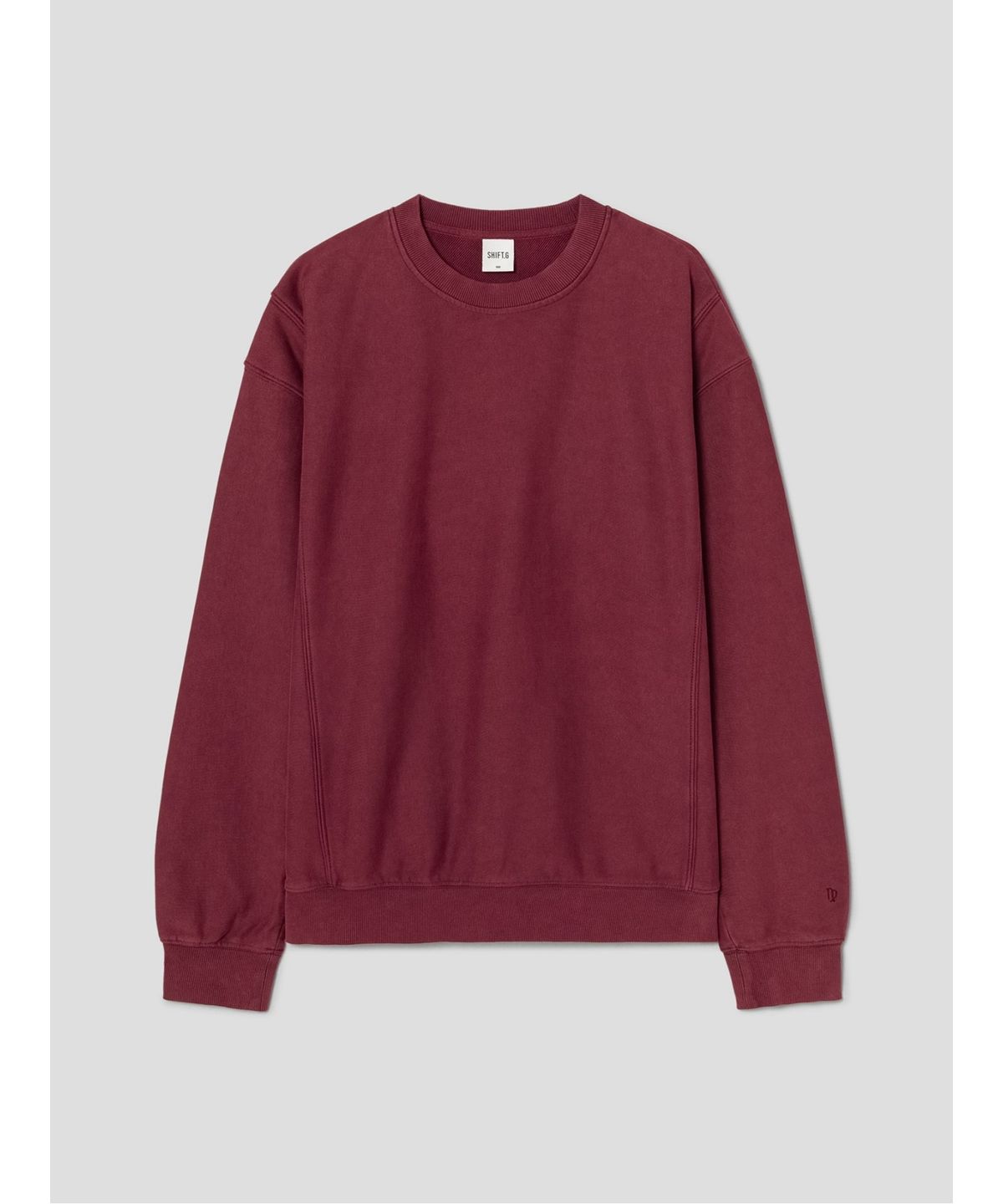 시프트지(SHIFT.G) Washed Color Sweatshirts  Red