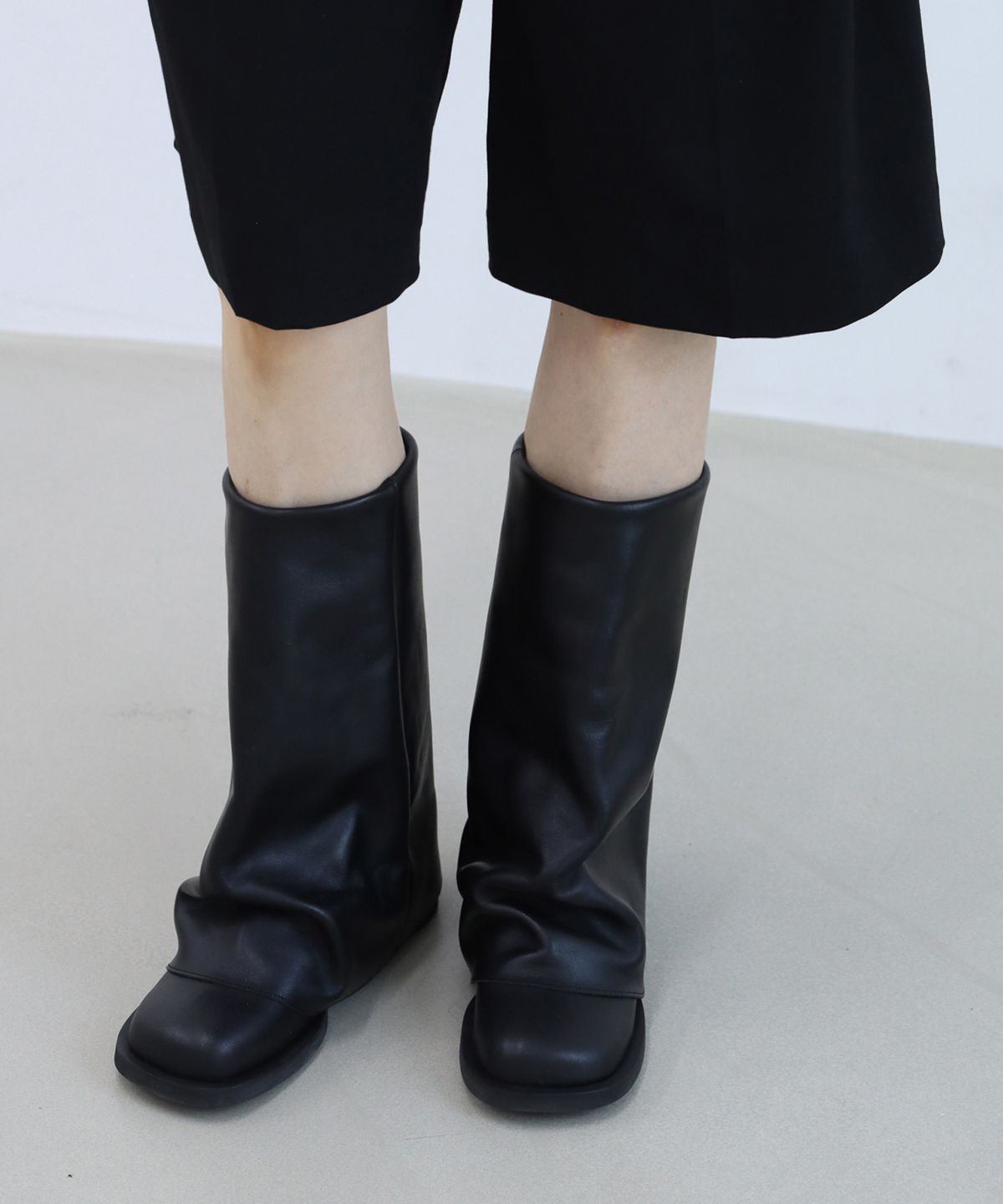 몰핀(MOLPIN) Wave boots_25511_black