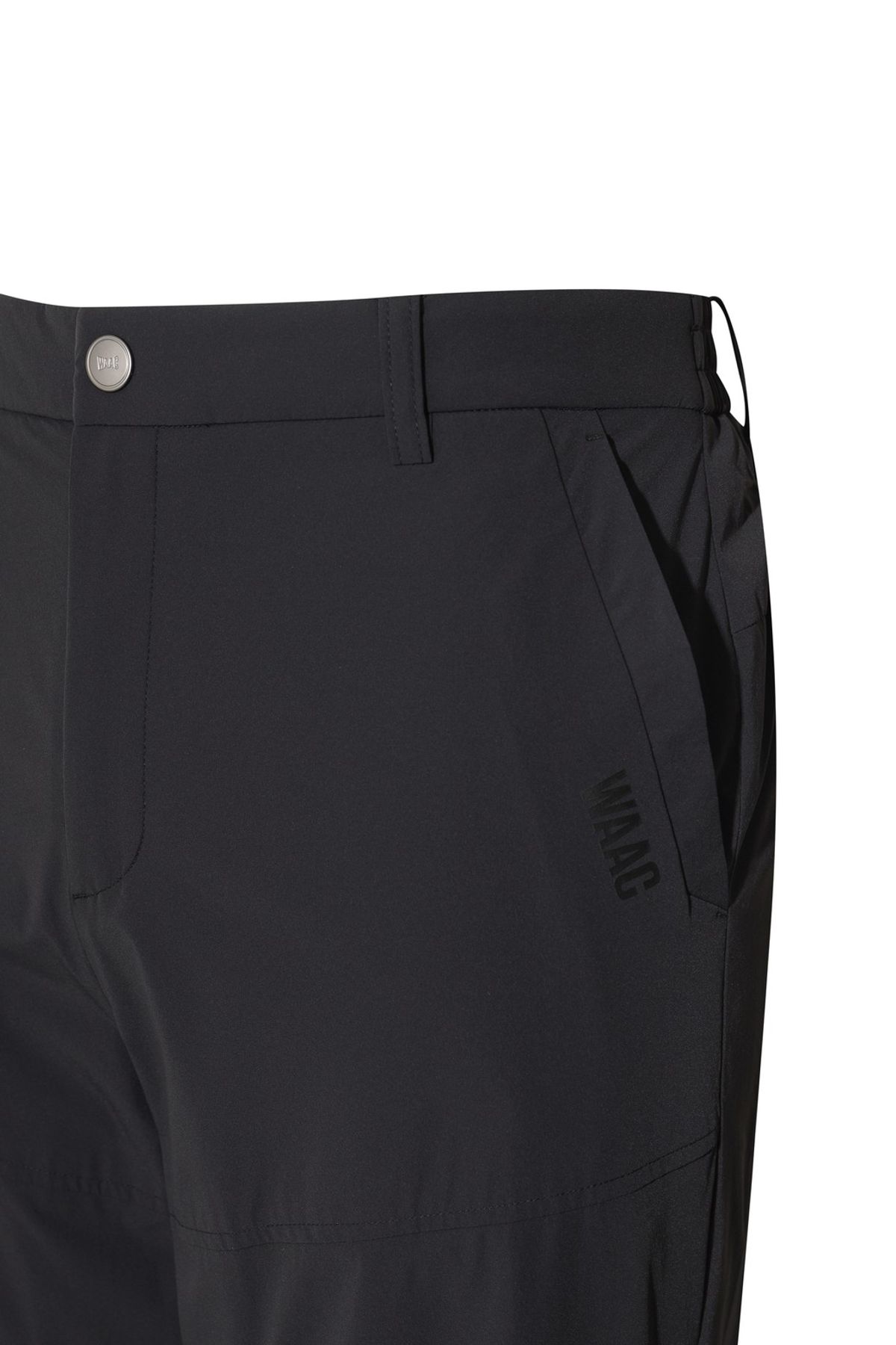 왁(WAAC) Men Brushed Mesh Tapered Hybrid Jogger Pants WMPNW25707BKX