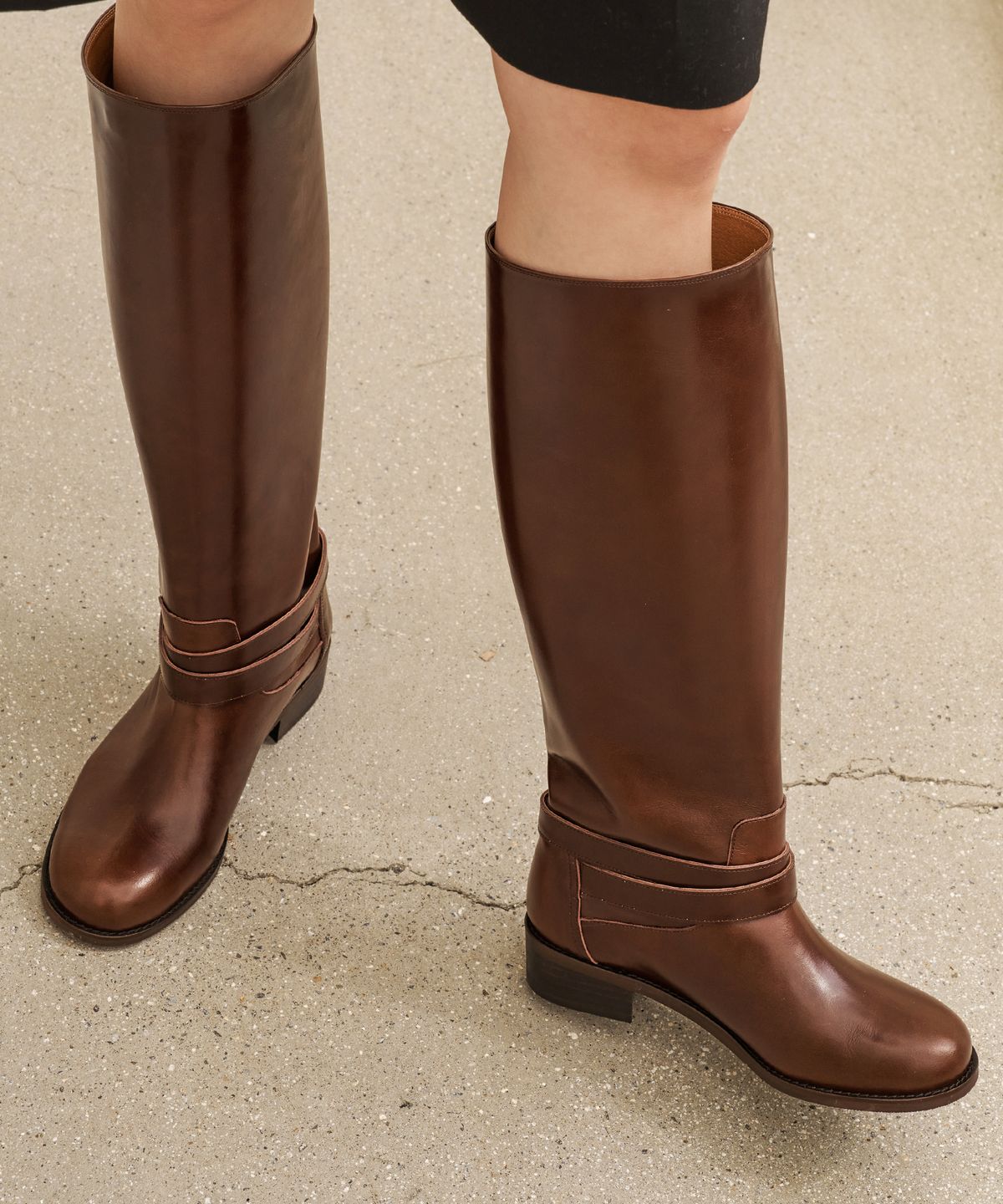 몰핀(MOLPIN) Lone long boots_25510_brown