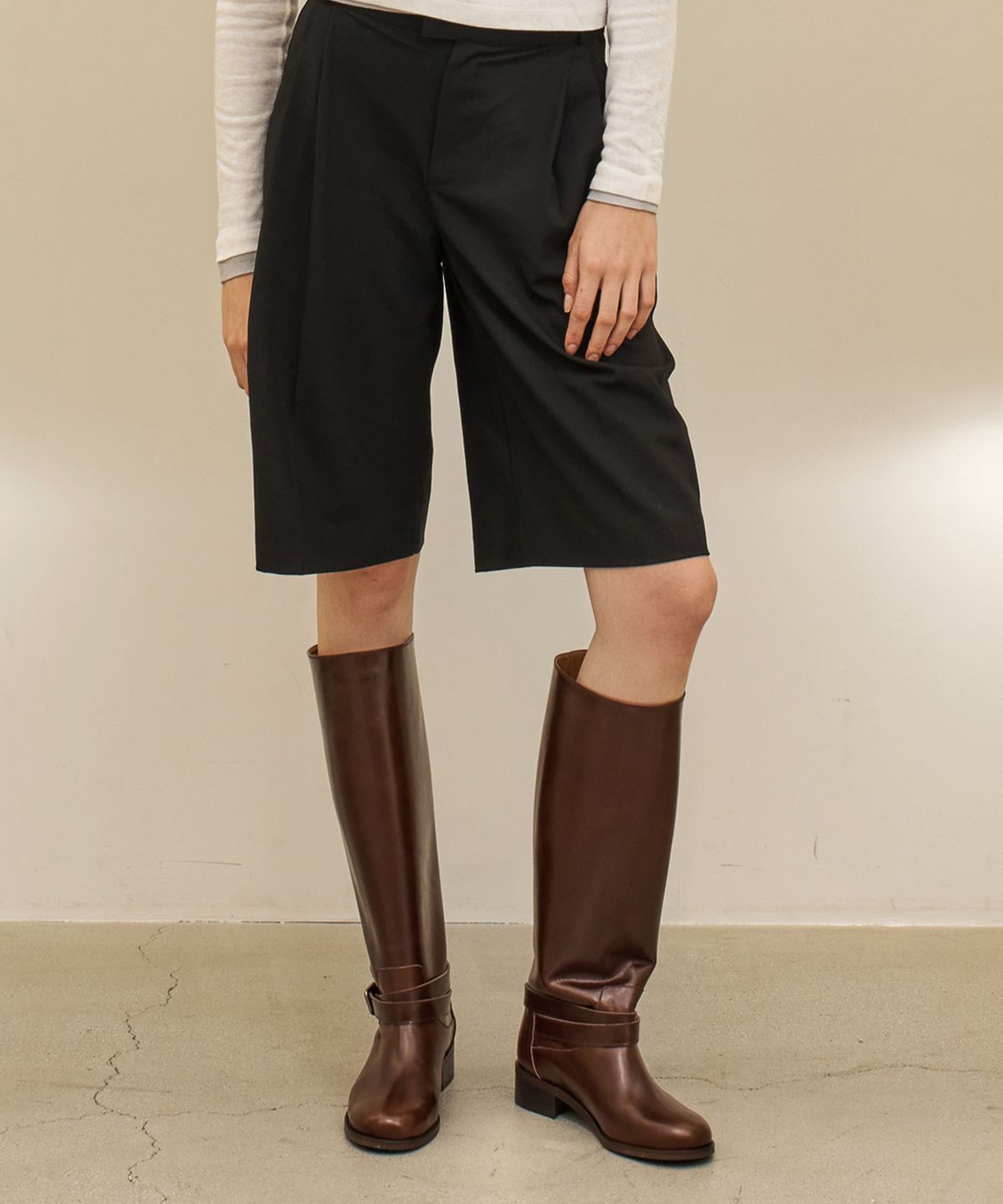 몰핀(MOLPIN) Lone long boots_25510_brown