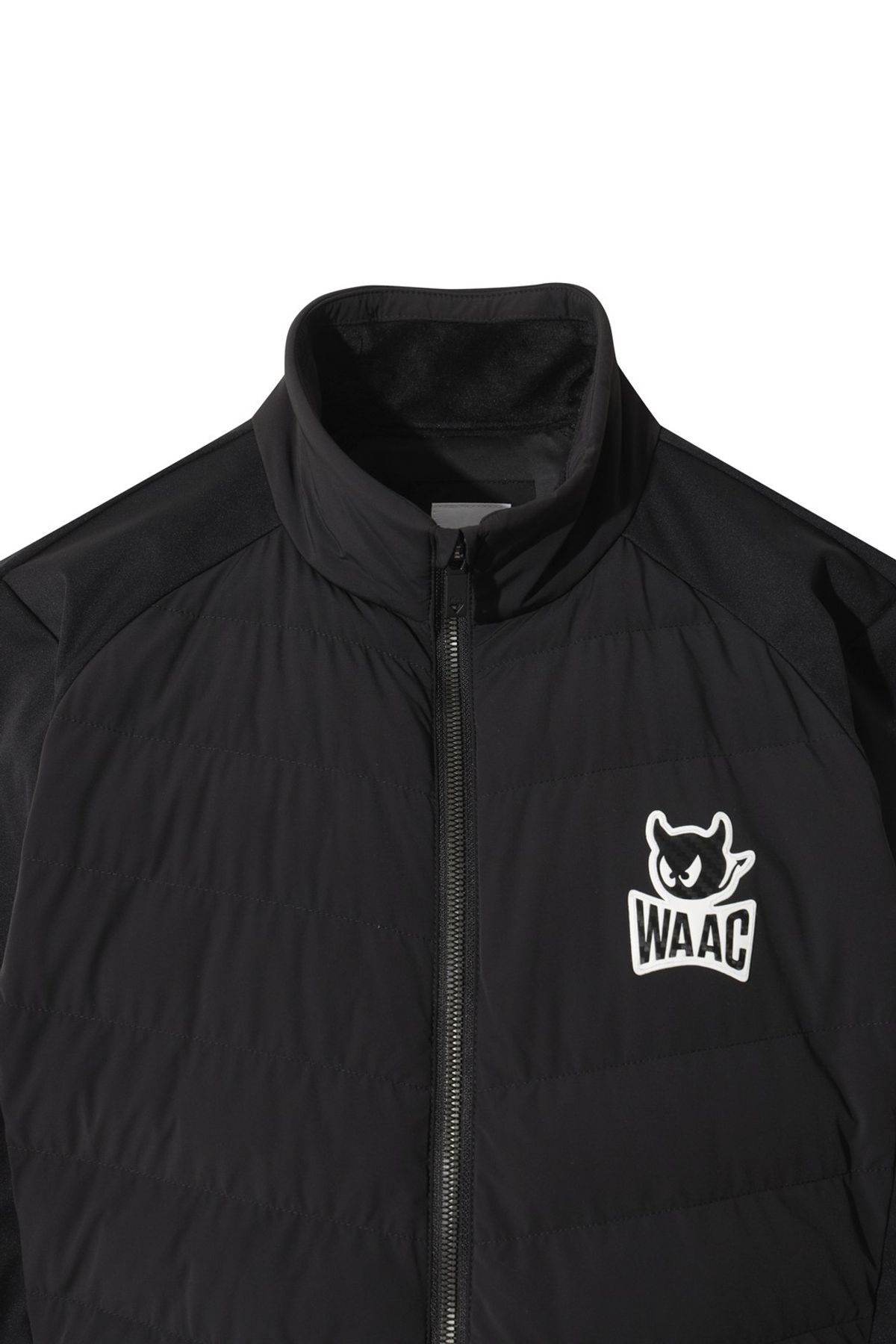 왁(WAAC) Men Padded Full Zip Jacket WMUAW25700BKX