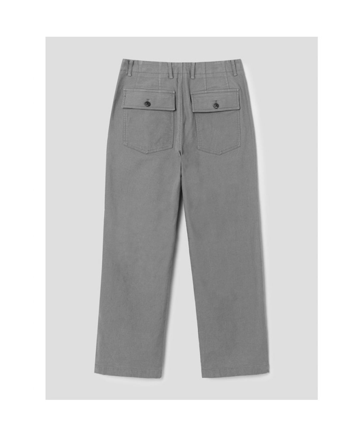 시프트지(SHIFT.G) Semi Wide Twill Fatigue Pants  Light Grey