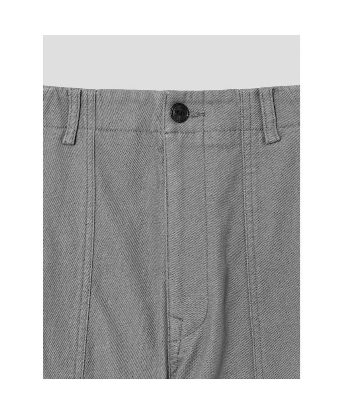시프트지(SHIFT.G) Semi Wide Twill Fatigue Pants  Light Grey