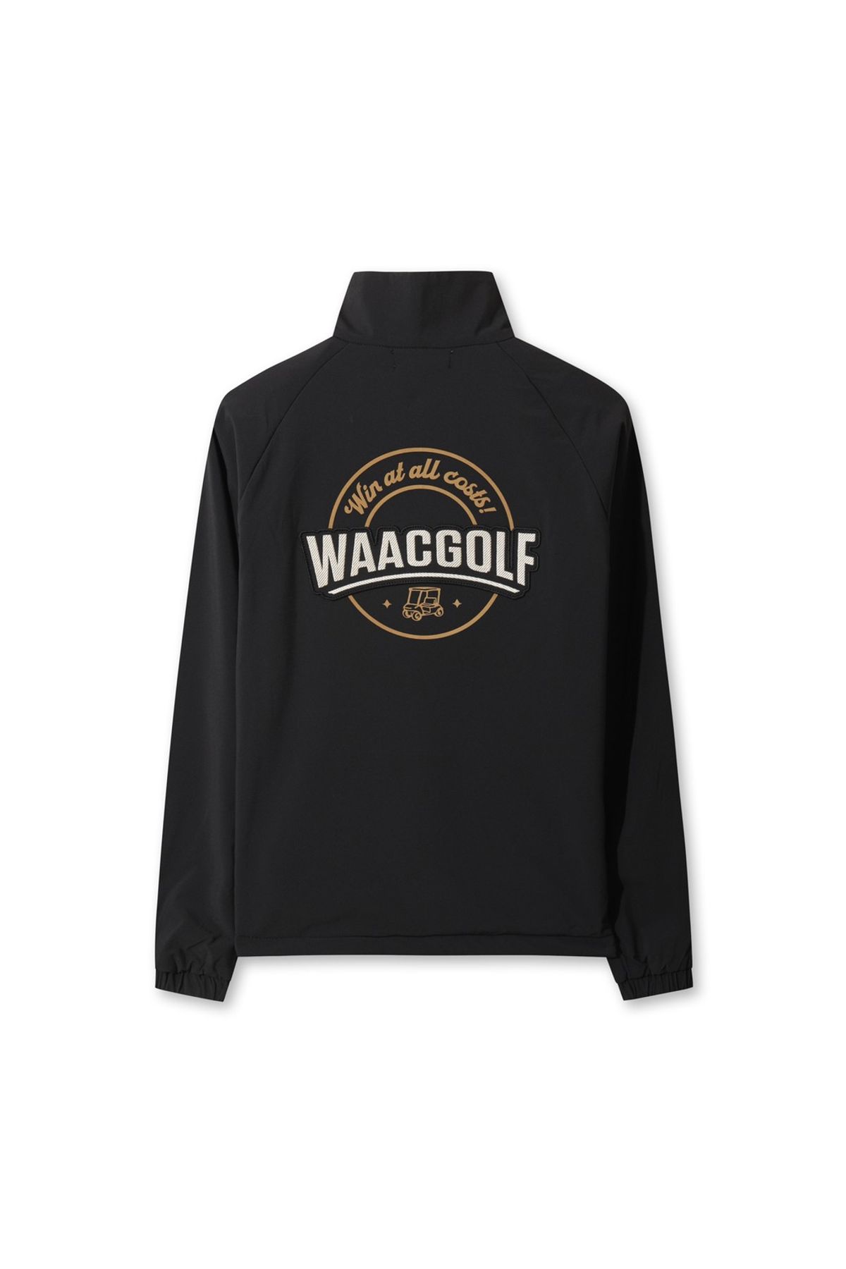 왁(WAAC) Women Fleece-lined Woven Pullover WWTBW25706BKX