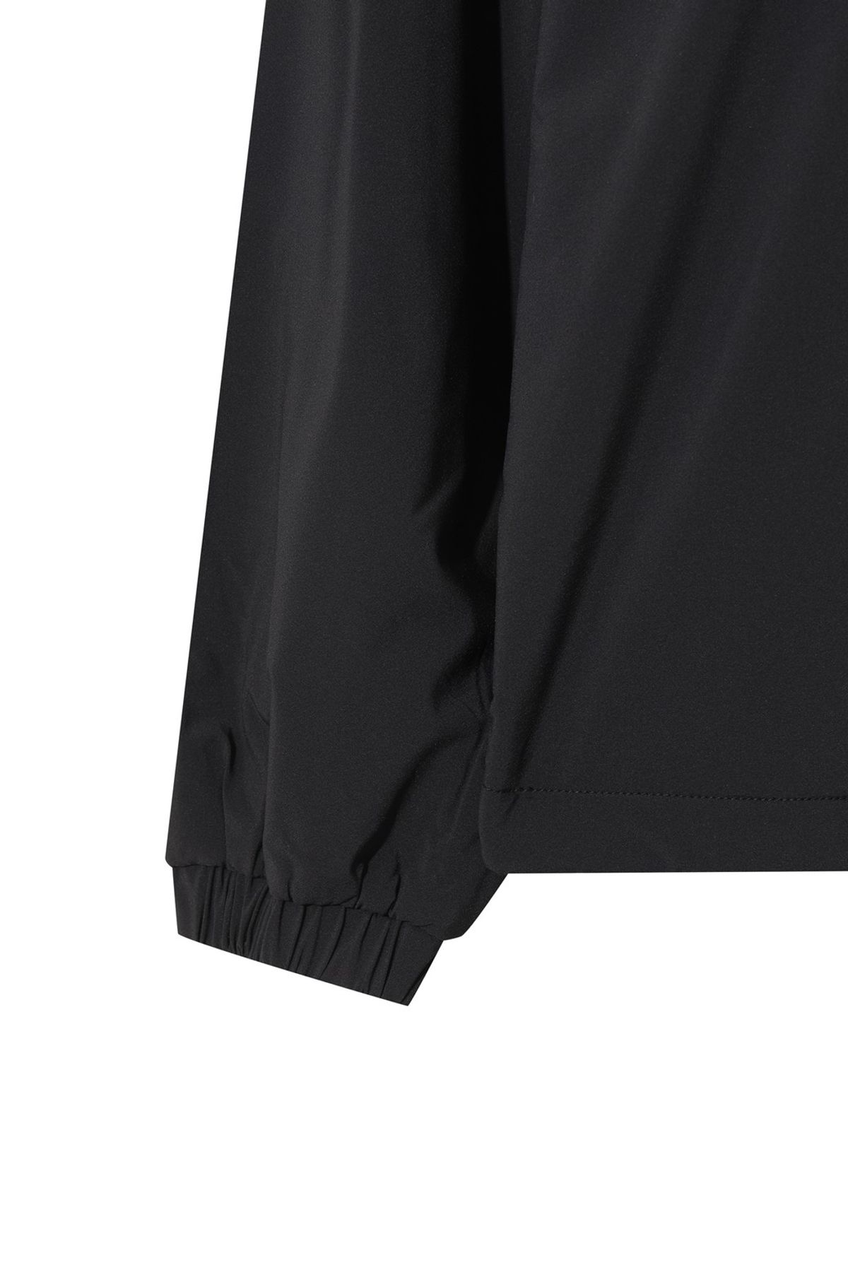 왁(WAAC) Women Fleece-lined Woven Pullover WWTBW25706BKX