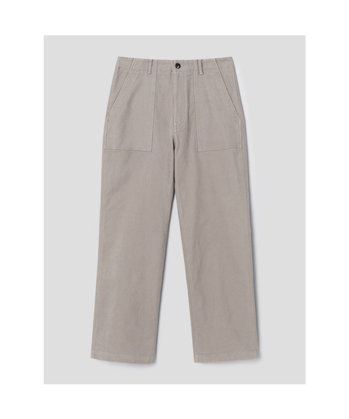 시프트지(SHIFT.G) Semi Wide Twill Fatigue Pants  Beige