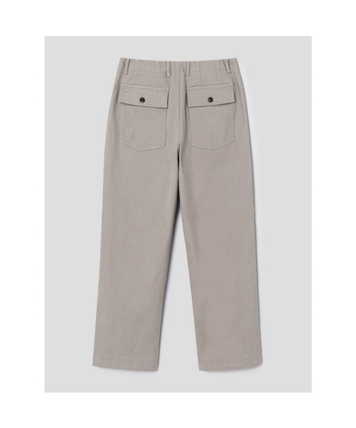 시프트지(SHIFT.G) Semi Wide Twill Fatigue Pants  Beige