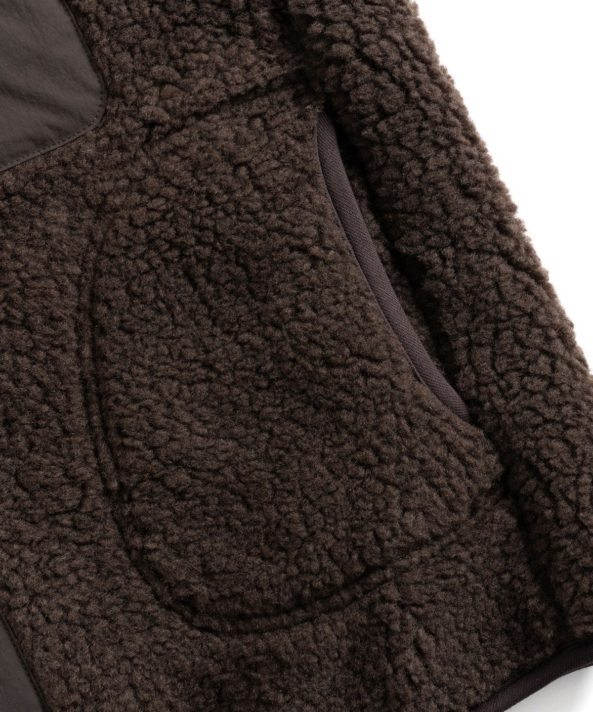 와일드 브릭스(WILD BRICKS) W24 FLEECE VEST (dark brown)