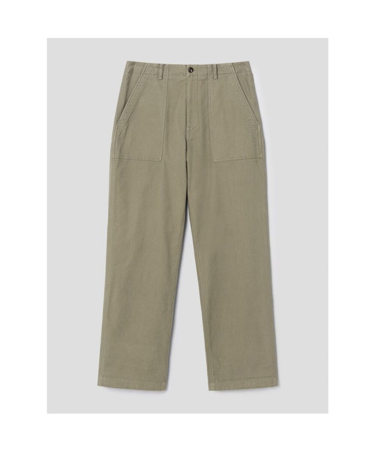 시프트지(SHIFT.G) Semi Wide Twill Fatigue Pants  Khaki