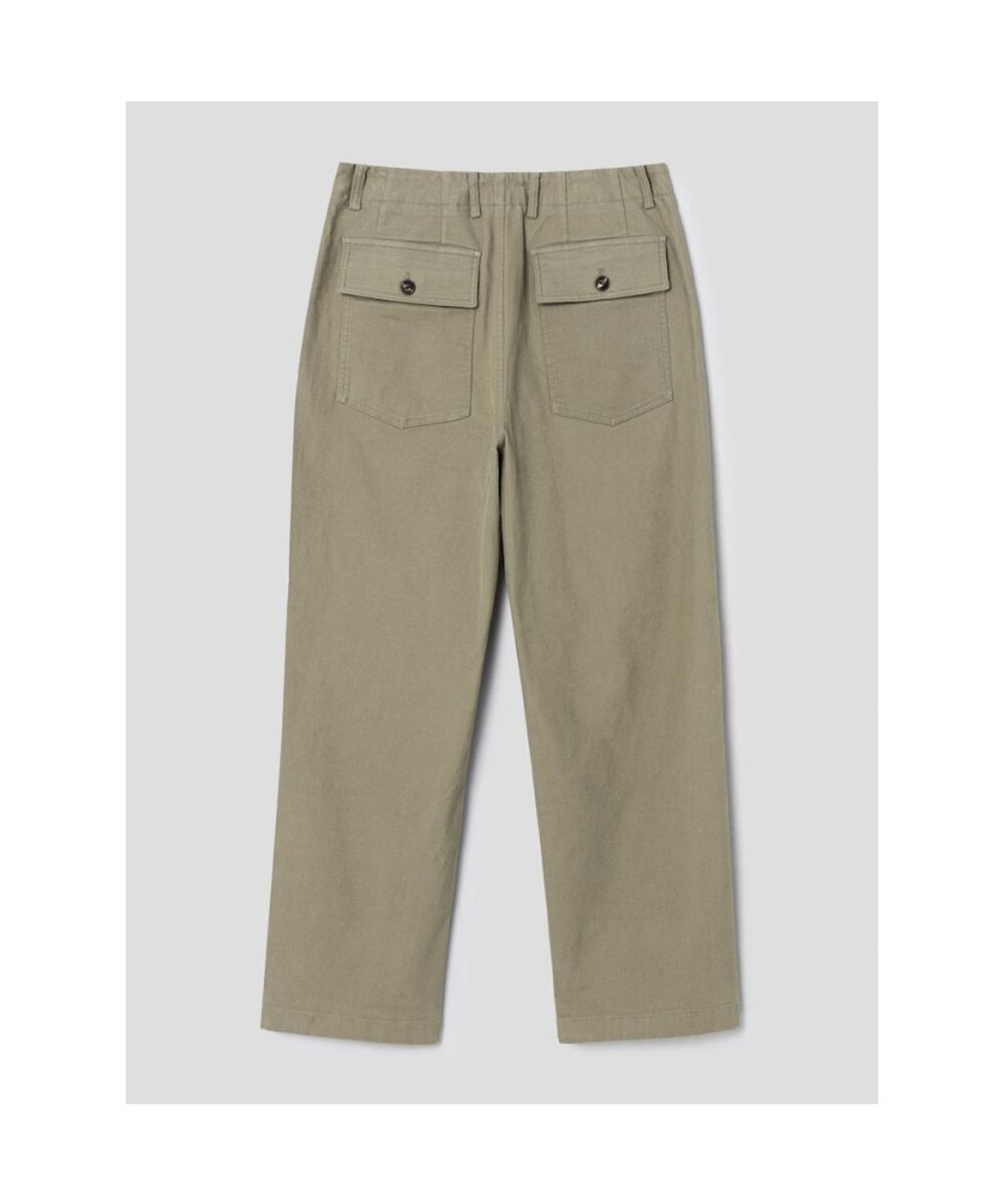시프트지(SHIFT.G) Semi Wide Twill Fatigue Pants  Khaki
