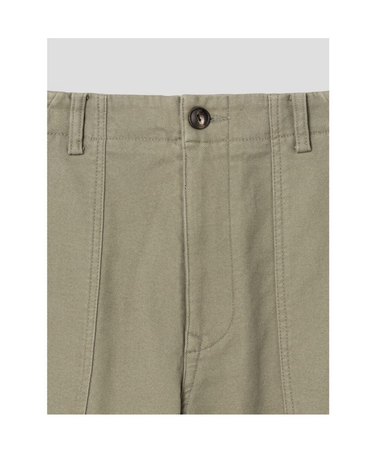 시프트지(SHIFT.G) Semi Wide Twill Fatigue Pants  Khaki