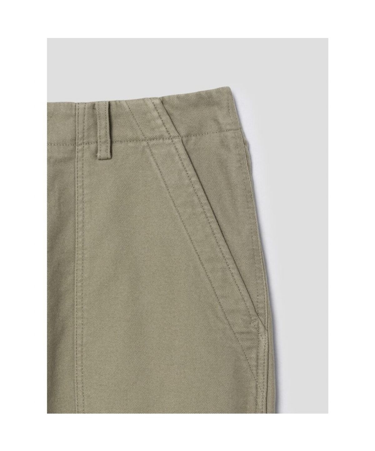 시프트지(SHIFT.G) Semi Wide Twill Fatigue Pants  Khaki